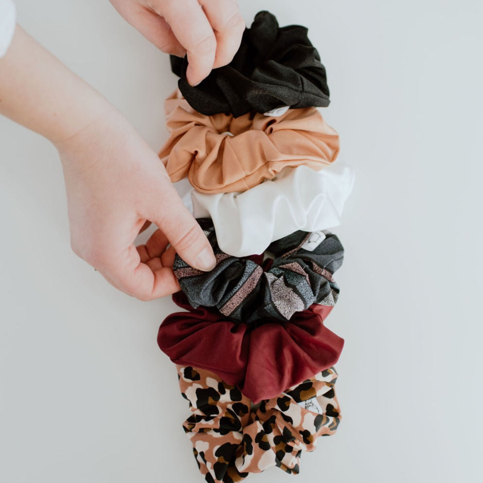 Neutral SWIM scrunchies
