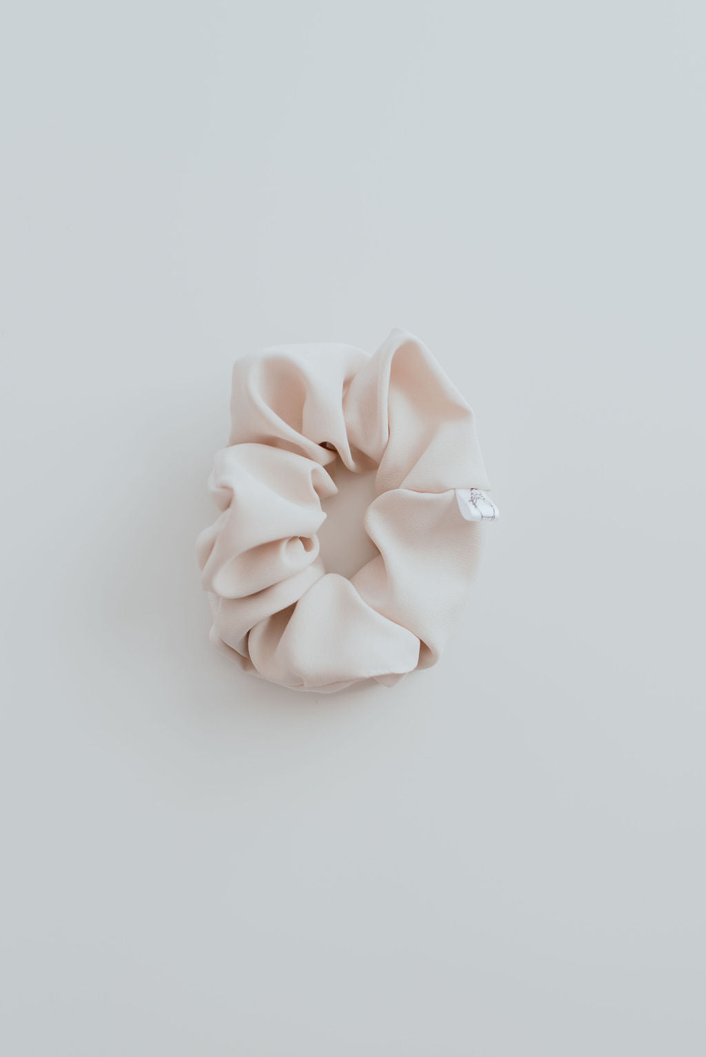Large classic scrunchie white sands by Created Mother