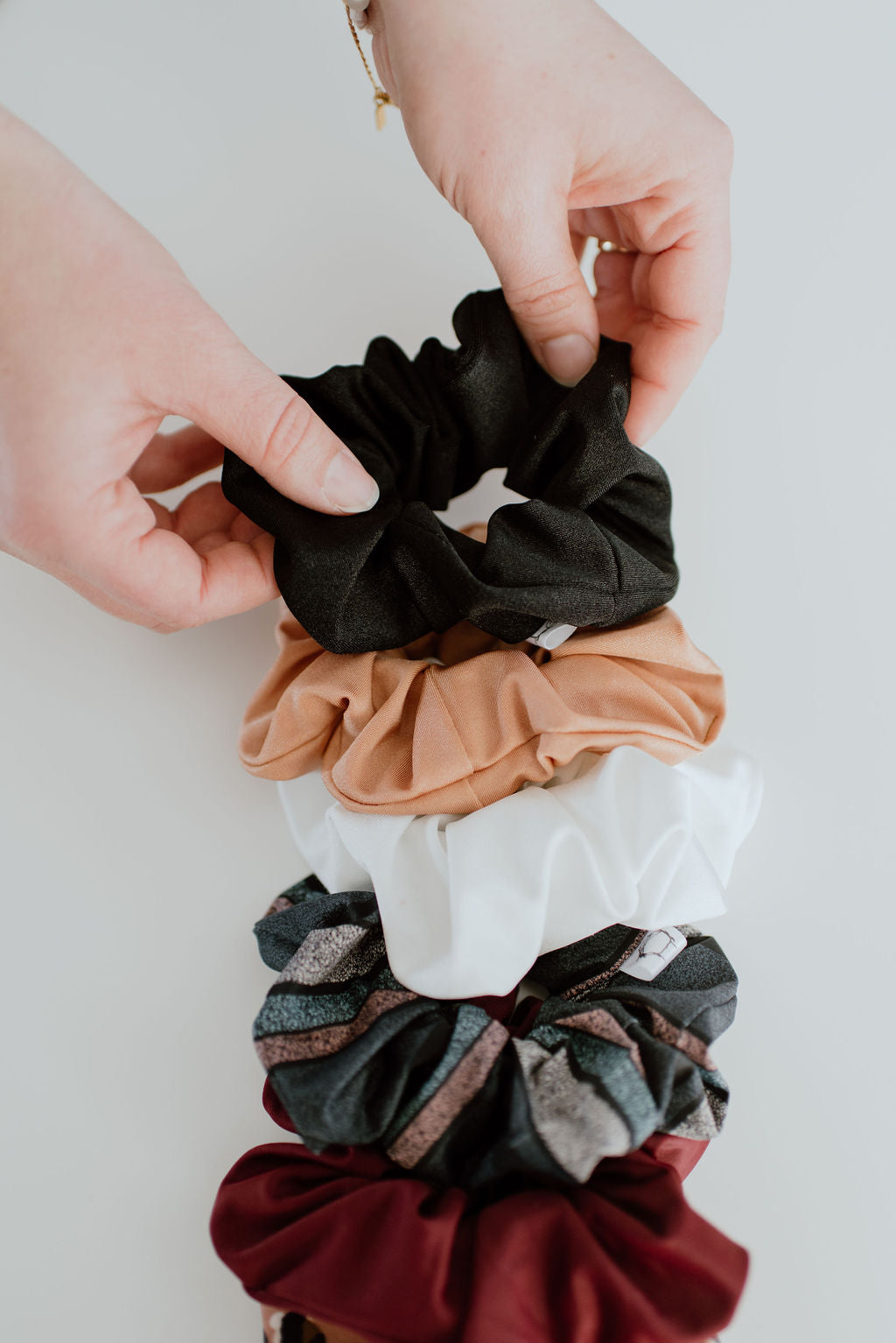 Neutral SWIM scrunchies