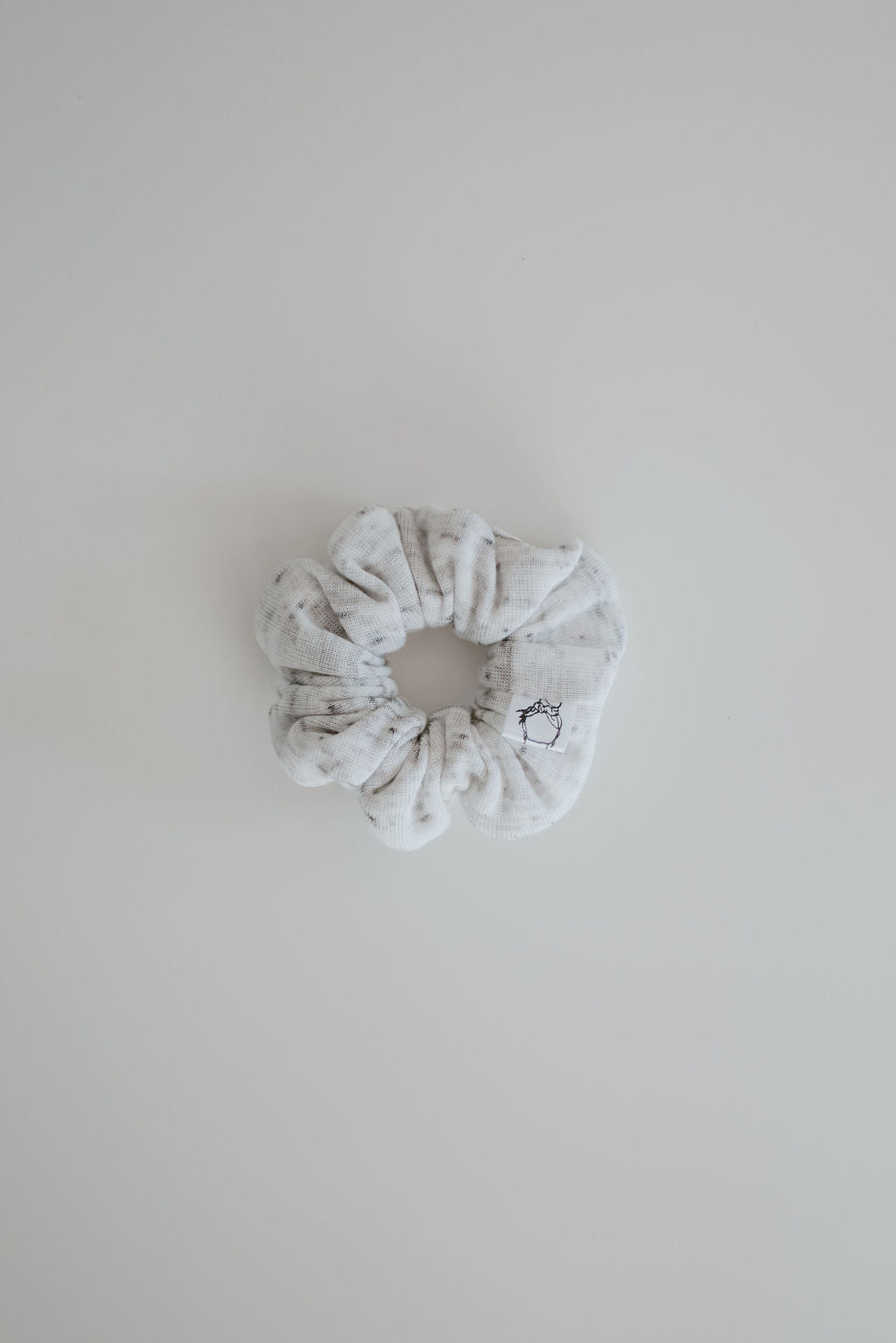 Mini Birch scrunchie for braids by Created Mother