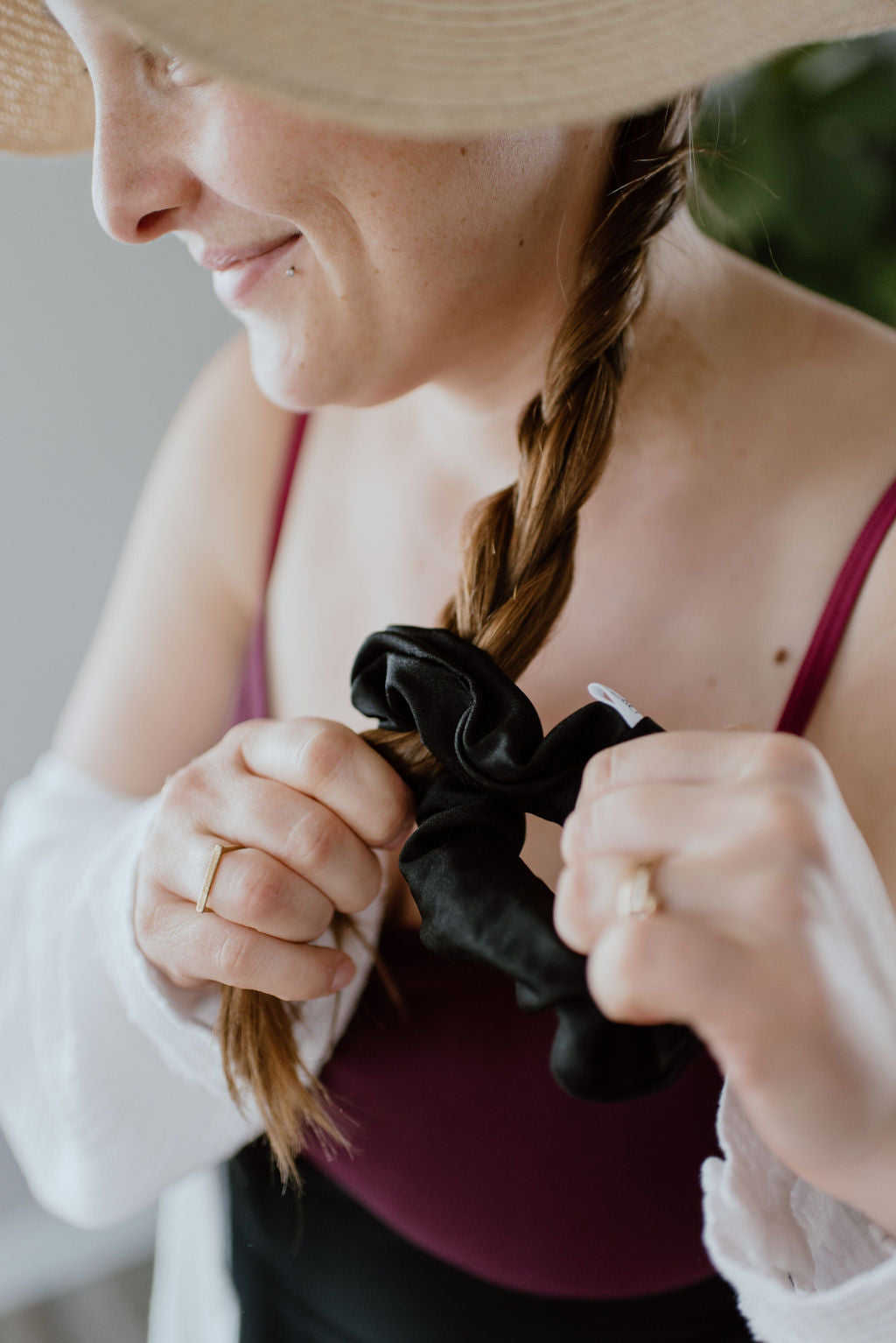 Neutral SWIM scrunchies