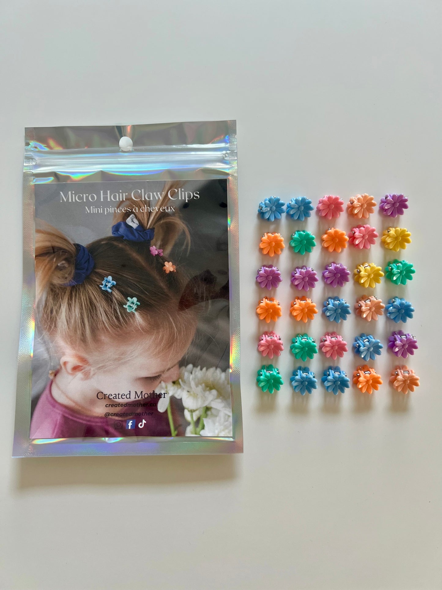 Micro Hair Claw Value Pack | 30 Tiny Hair Clips