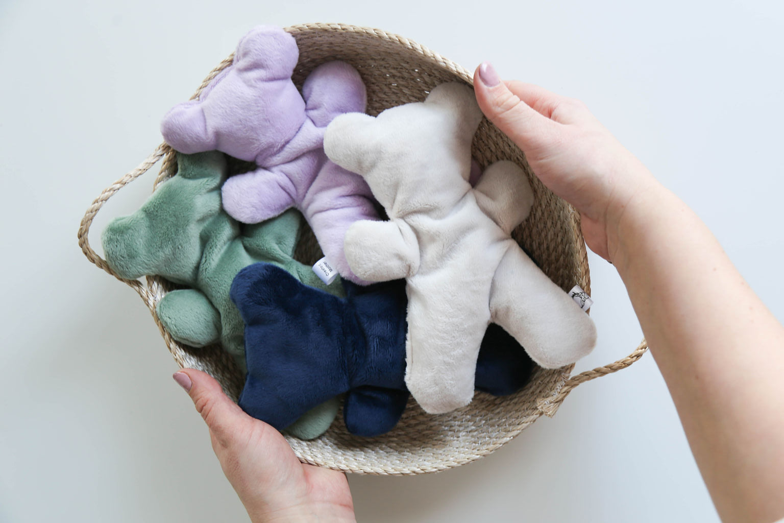 Weighted bears to help soothe tummy aches in kids