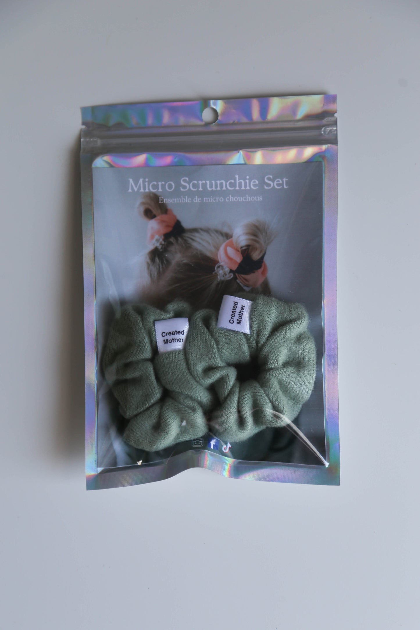 Succulent Green Lounge Scrunchie