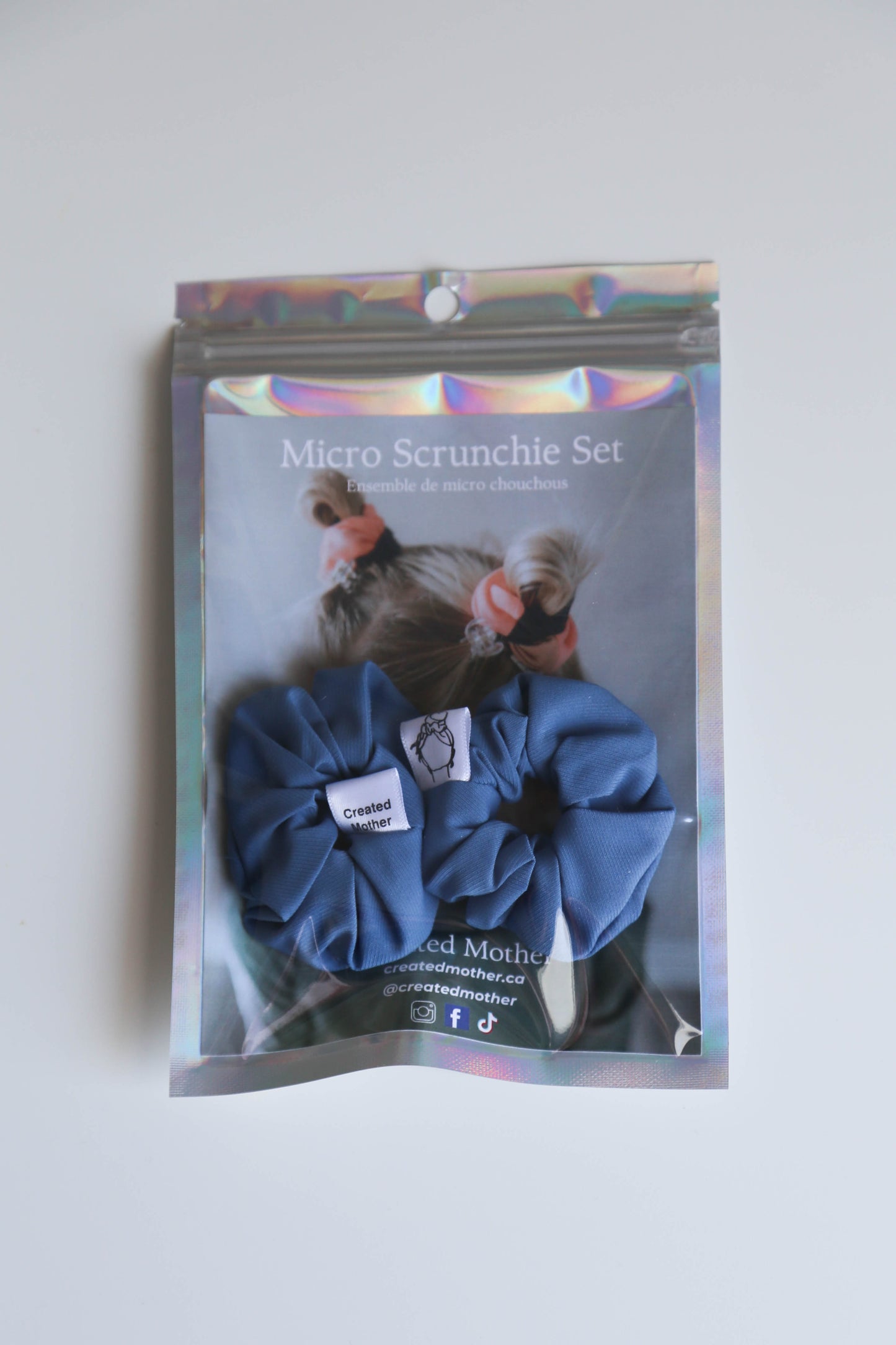Blue Nova Scrunchies