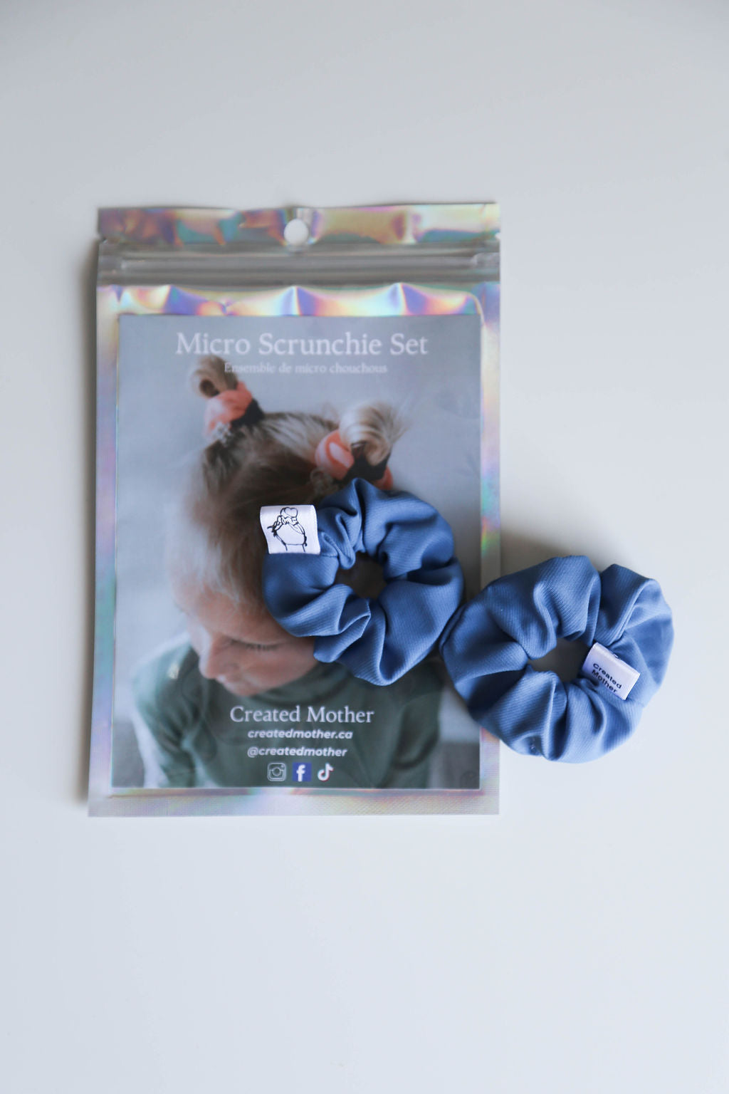 Blue Nova Scrunchies