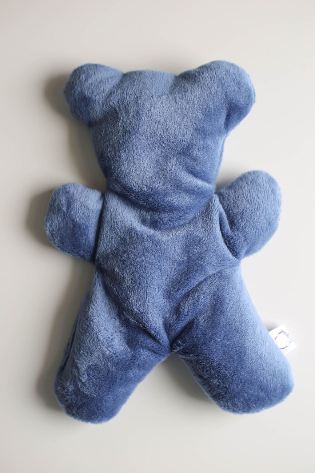 Blue hot cold pack in bear shape