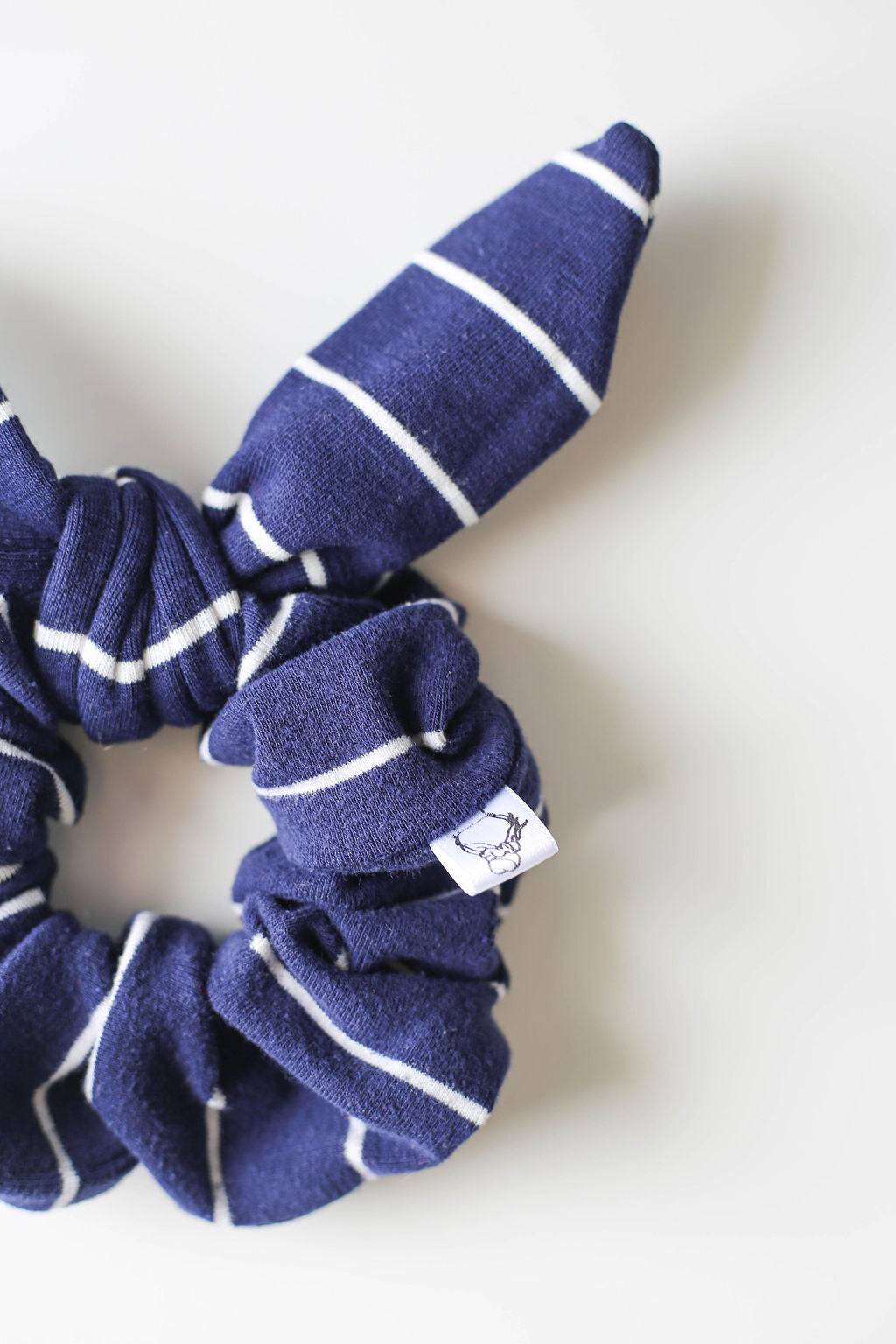 Two in one Large Scrunchie with a removable bow by Created Mother