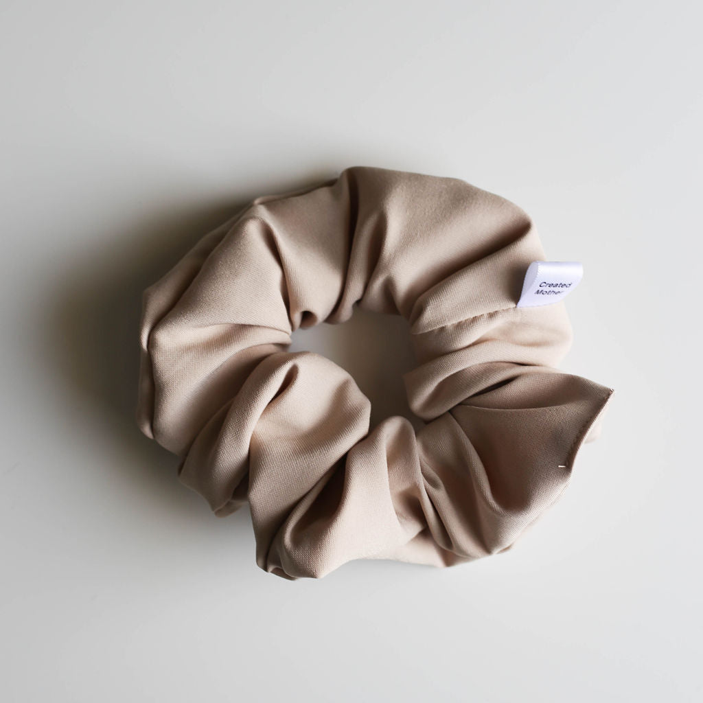 Oat Beige Scrunchies