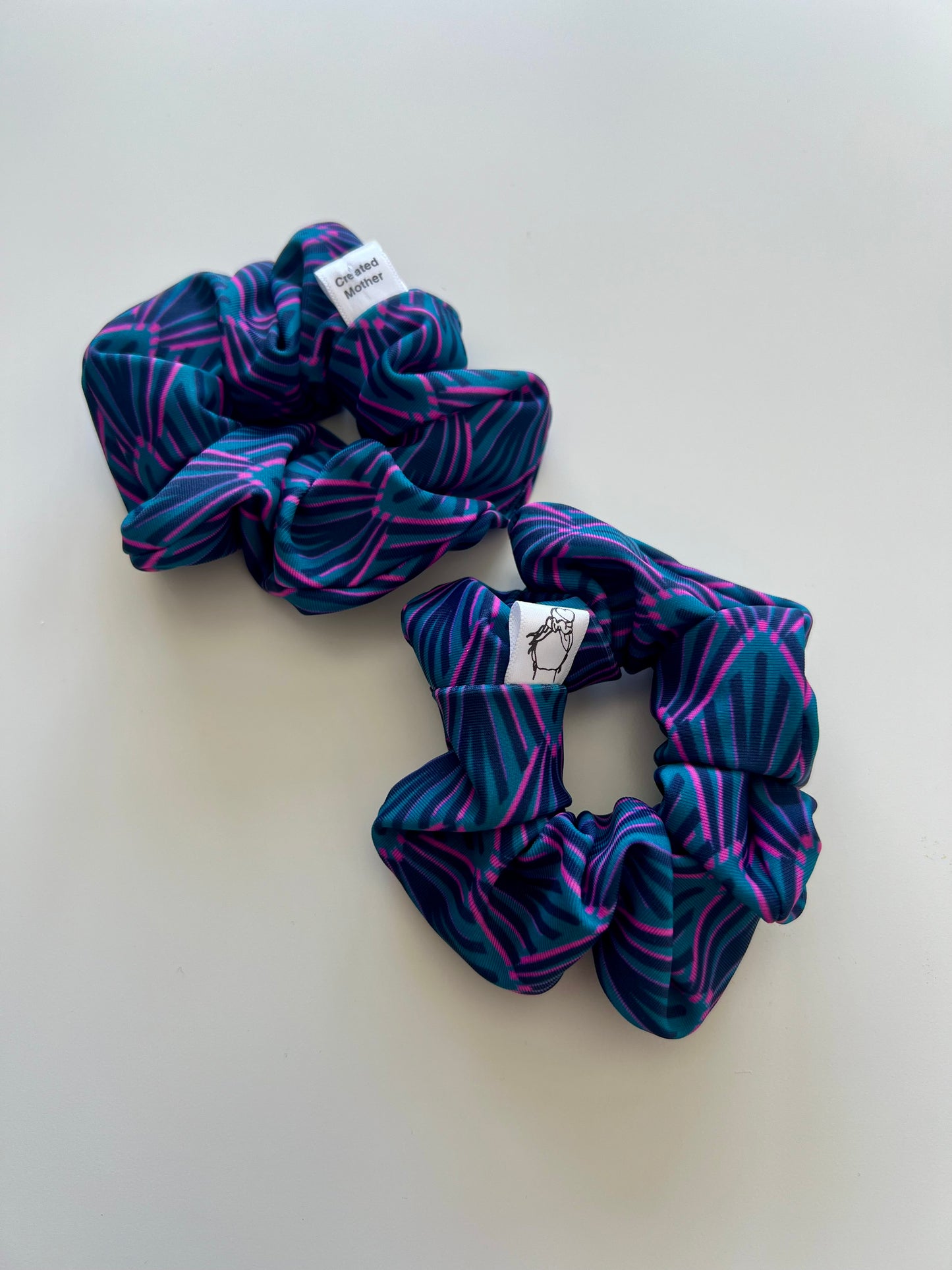 Mermaid scrunchie for beach vacations and snorkeling