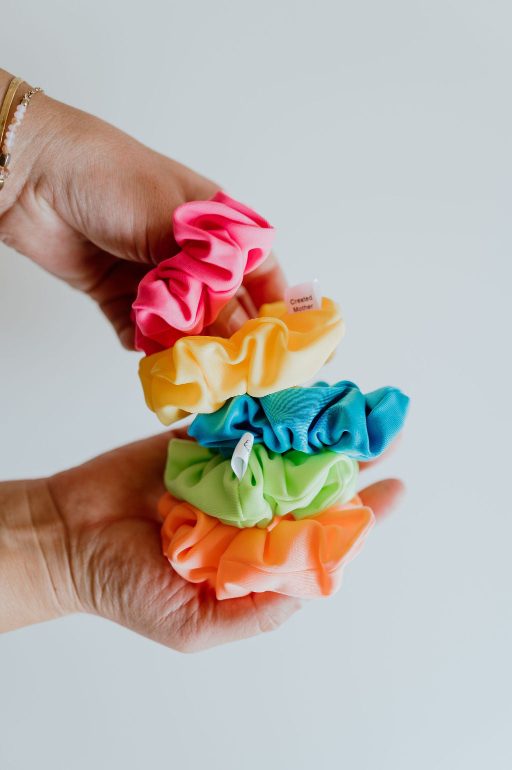 Neon SWIM scrunchies