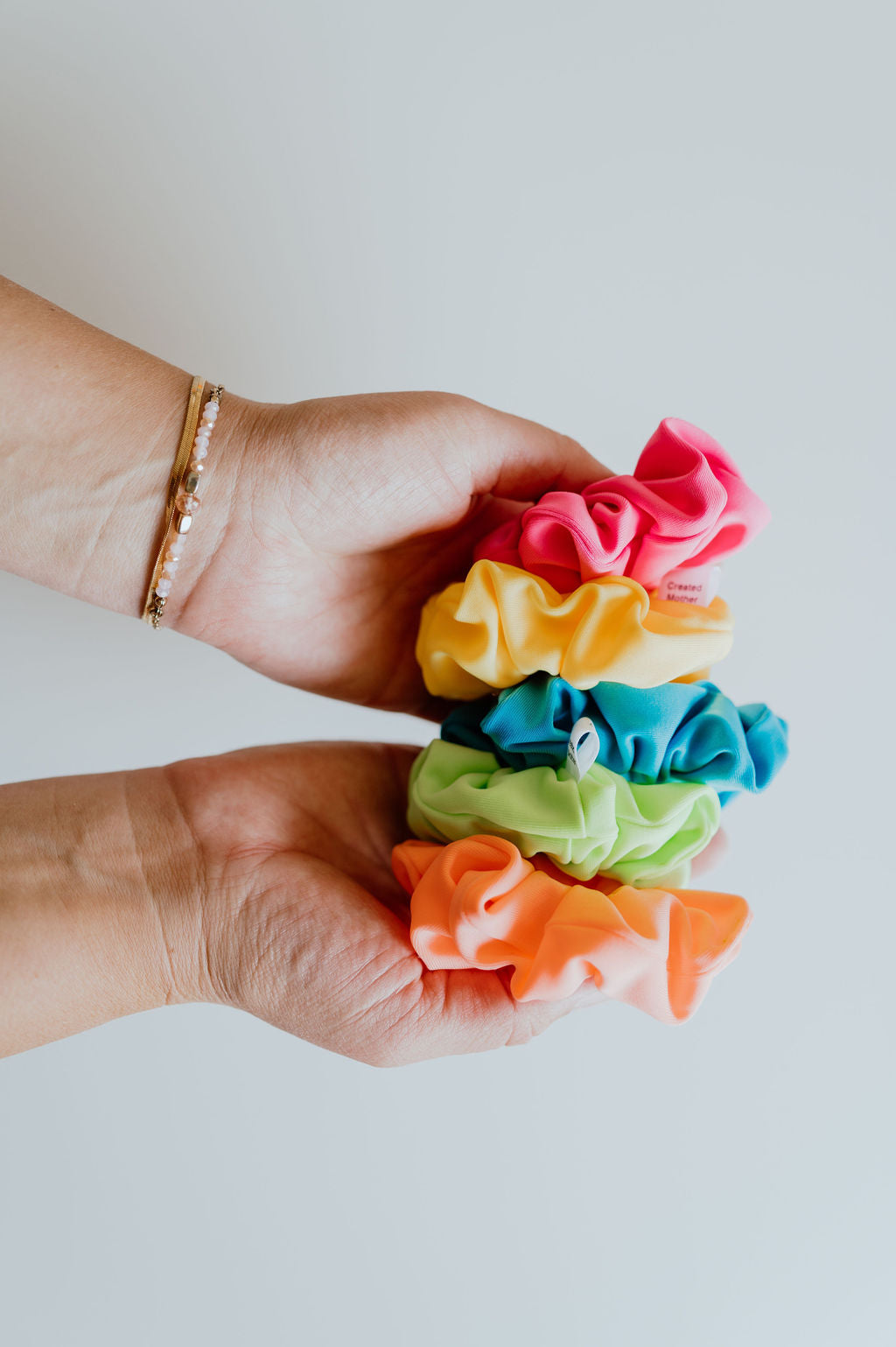 Neon SWIM scrunchies