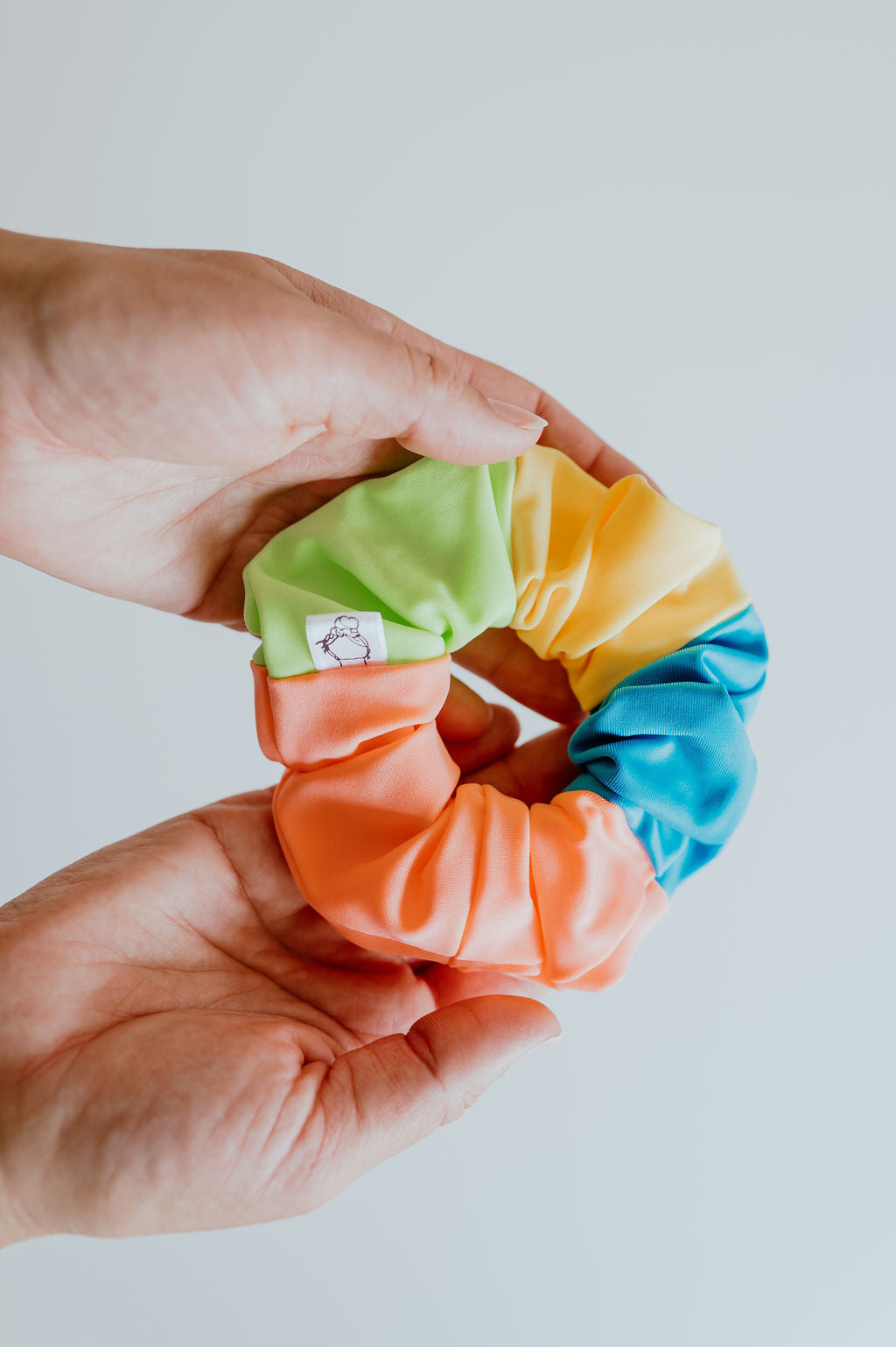 Neon SWIM scrunchies