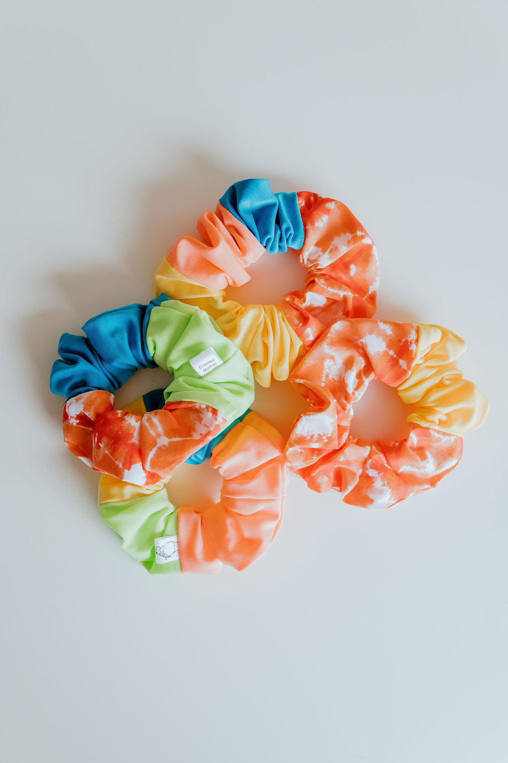 Neon SWIM scrunchies