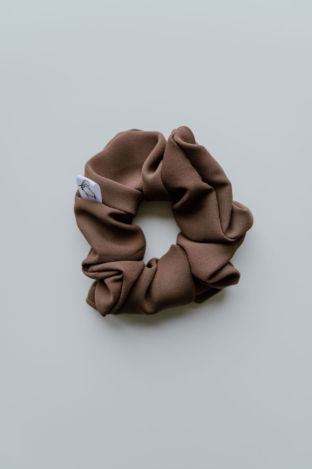 brown scrunchies large light weight