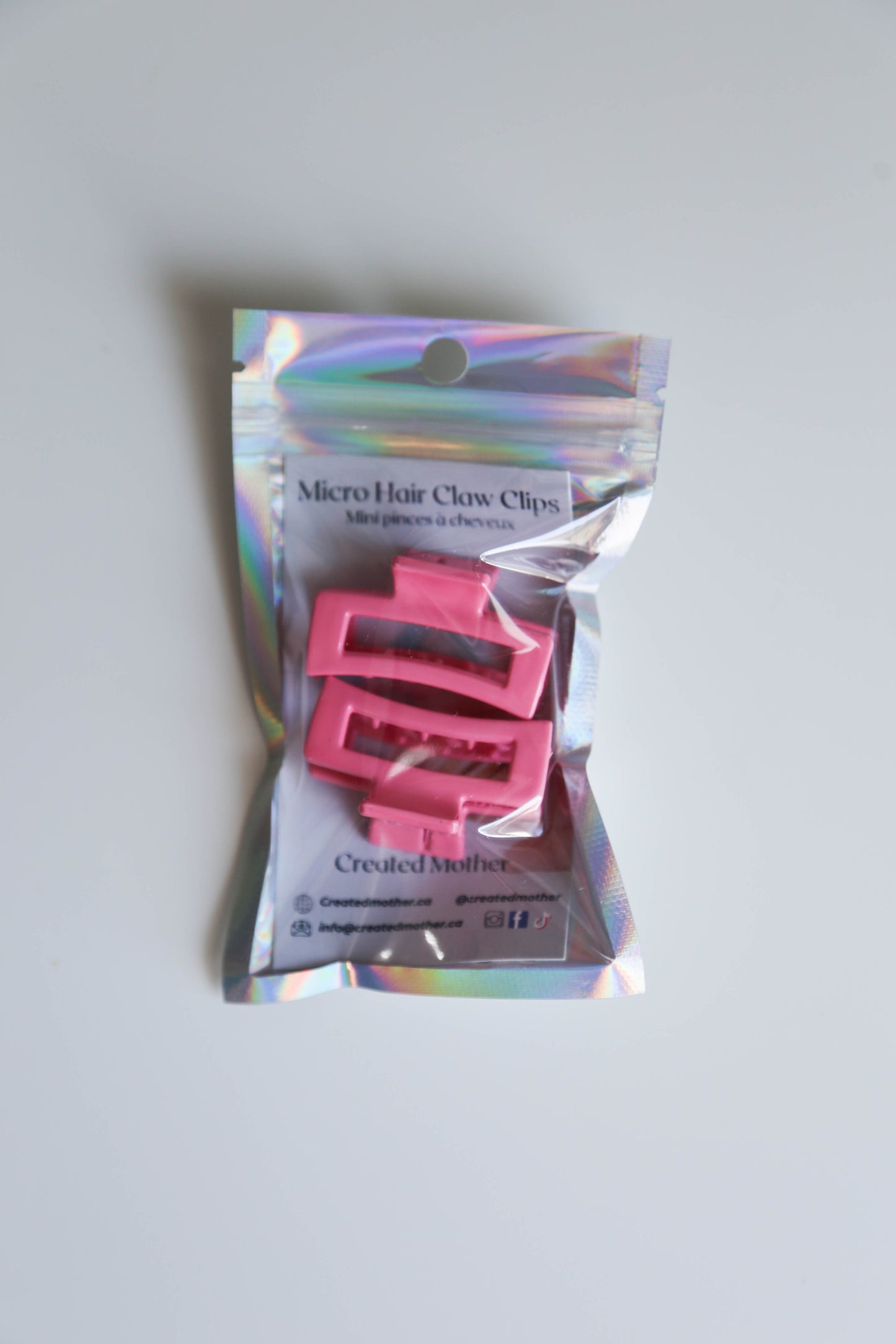 Perfect for gifts—beautifully packaged pastel claw clips for any occasion.