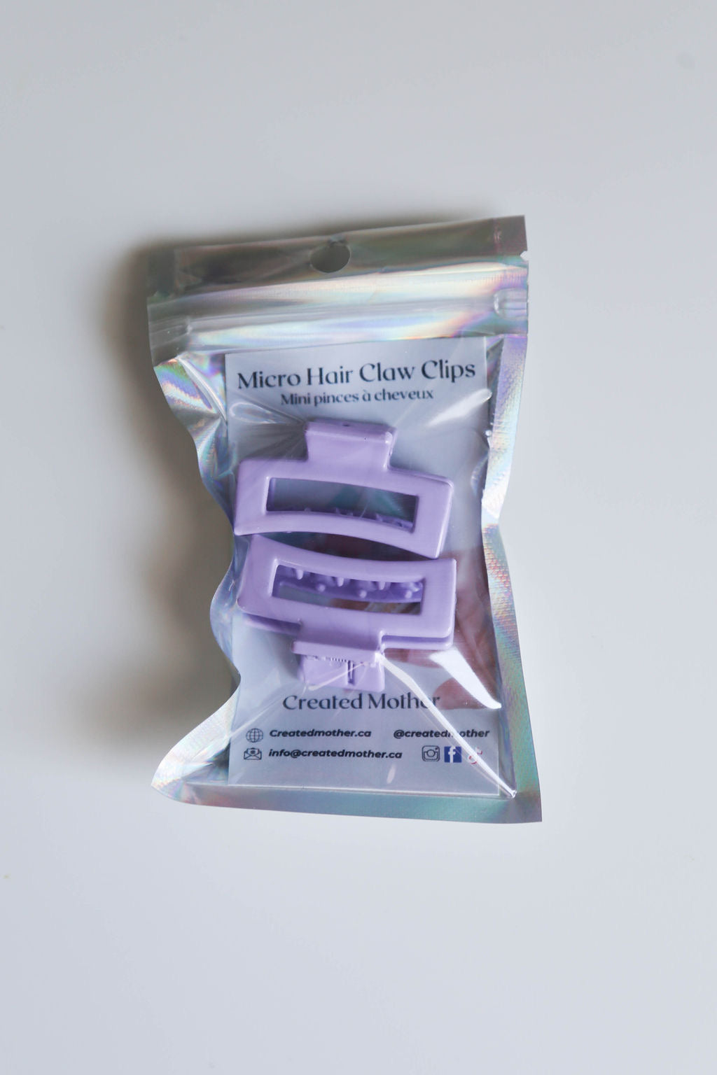 Pastel micro claw clips that elevate your hair game with effortless style.