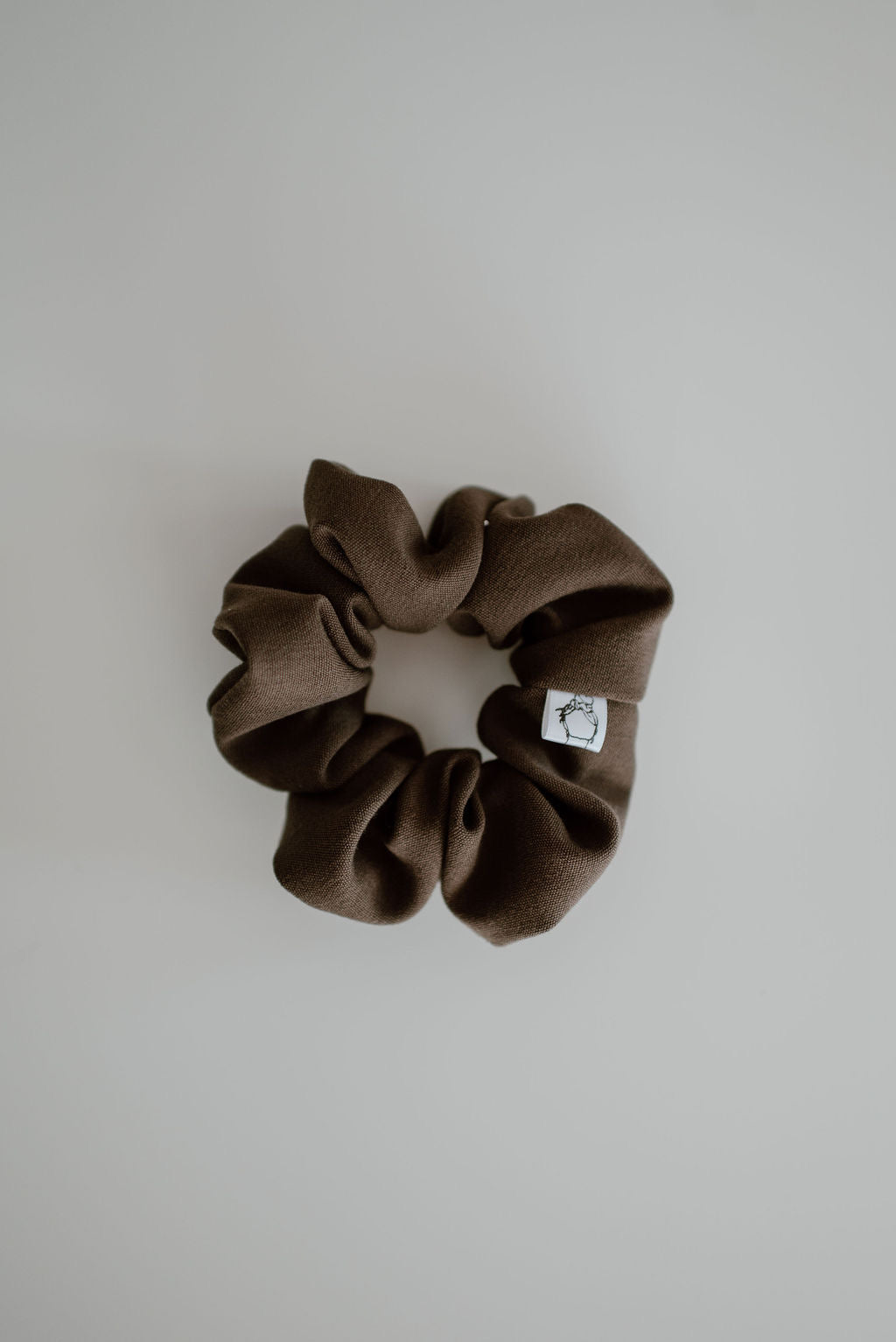 Rich brown scrunchies with strong hold