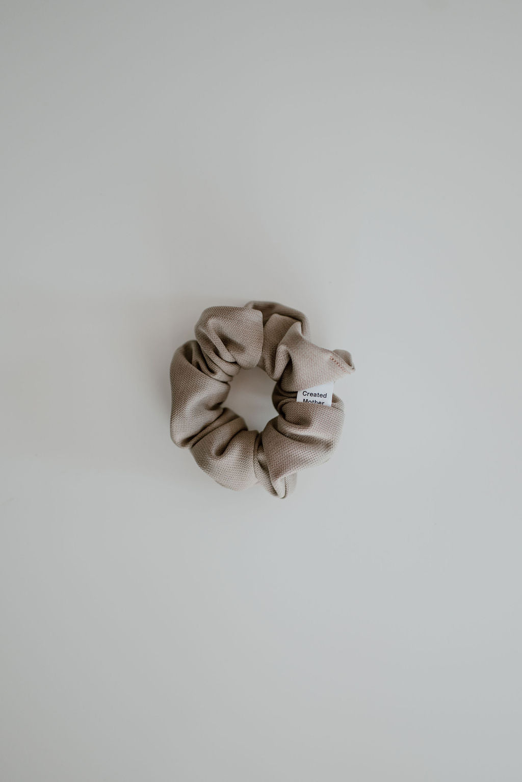 taupe mini earthy neutral scrunchie fine hair braids kids by Created Mother