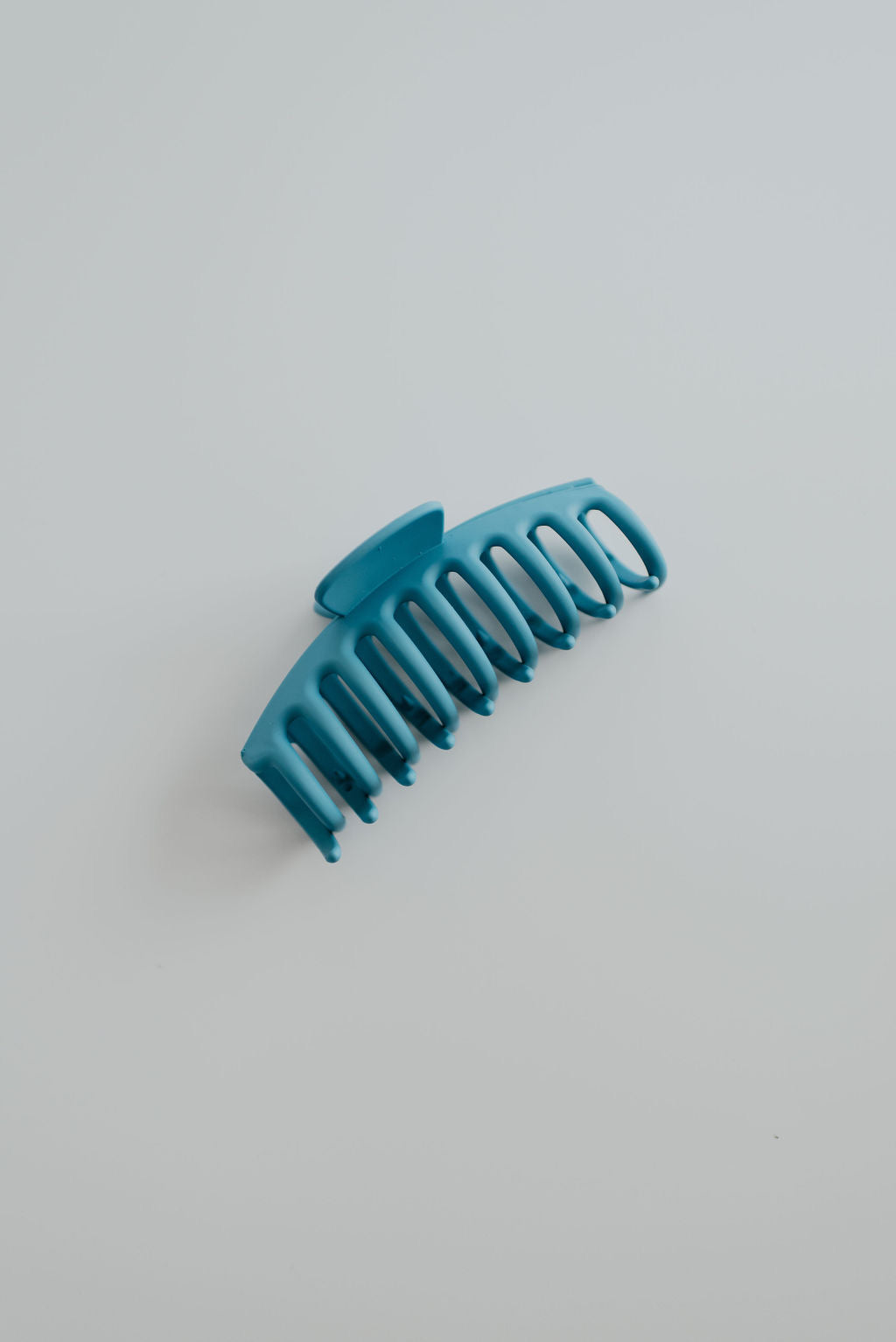 Light blue hair claw clips for summer fun