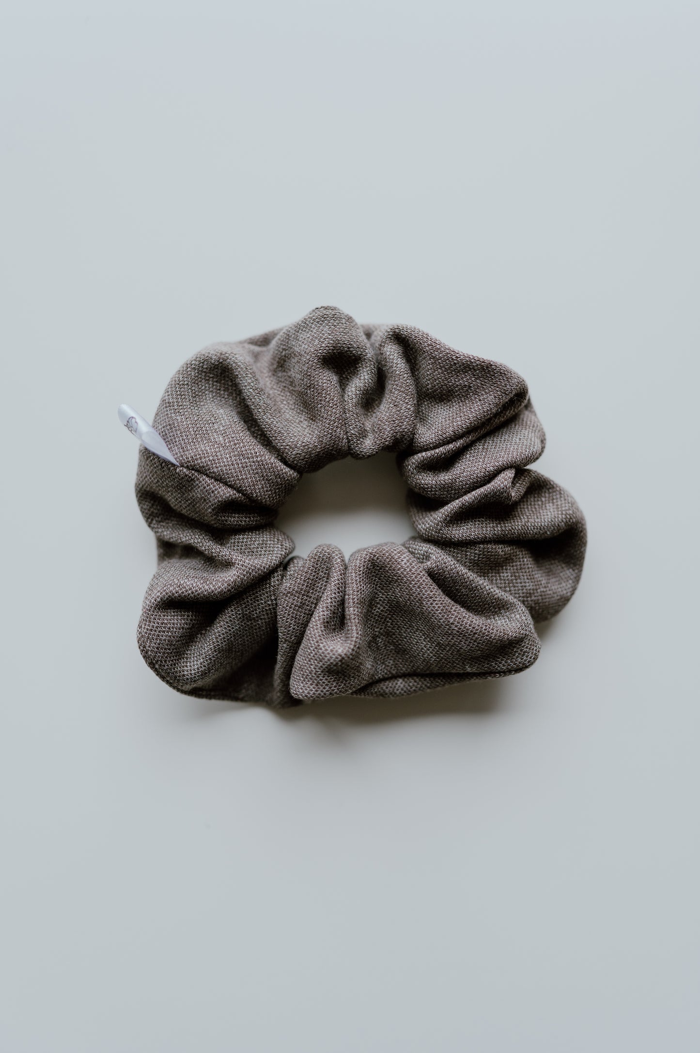 Heathered Brown Scrunchies