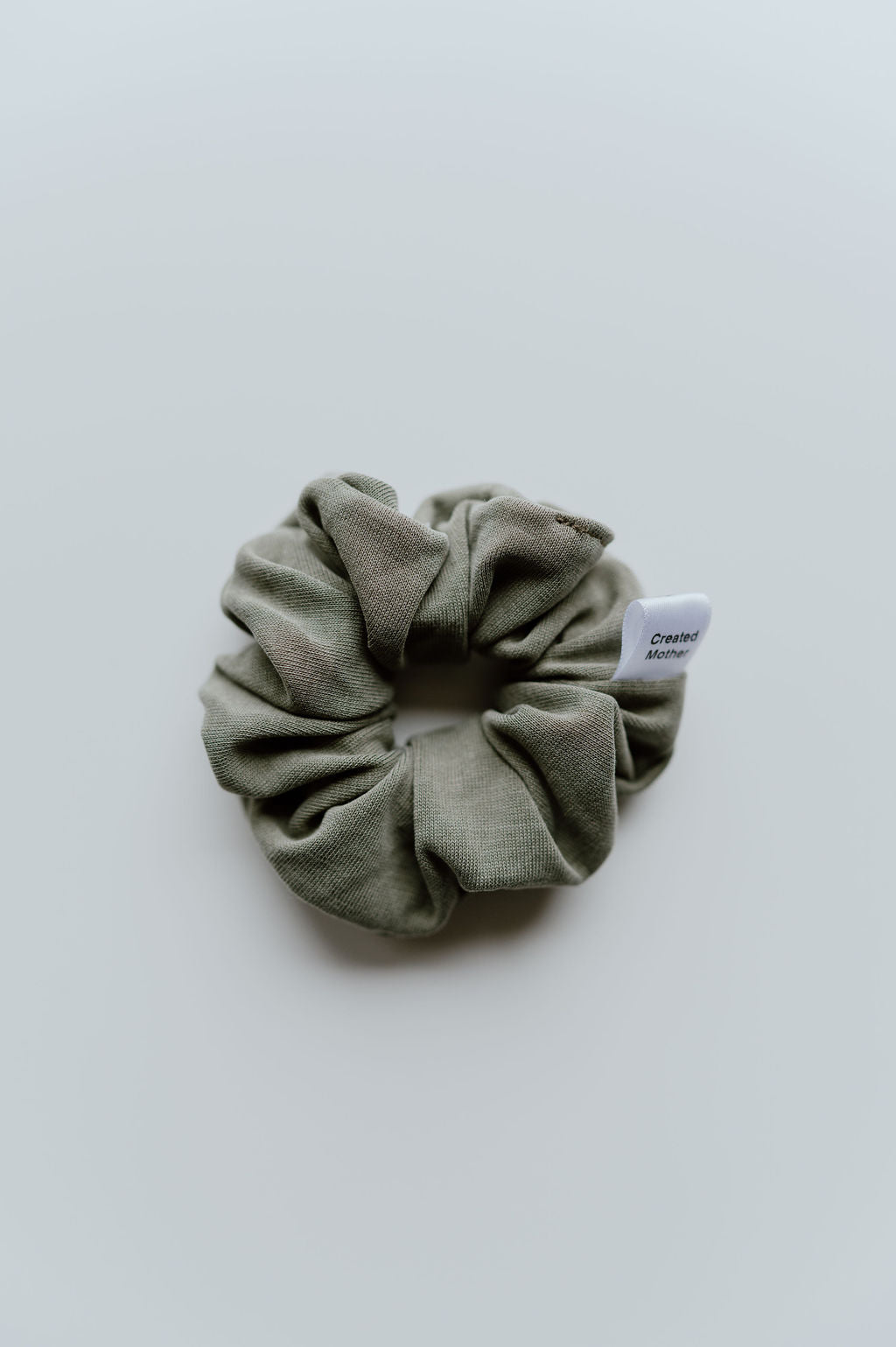 Mini scrunchie for short or fine hair by Created Mother