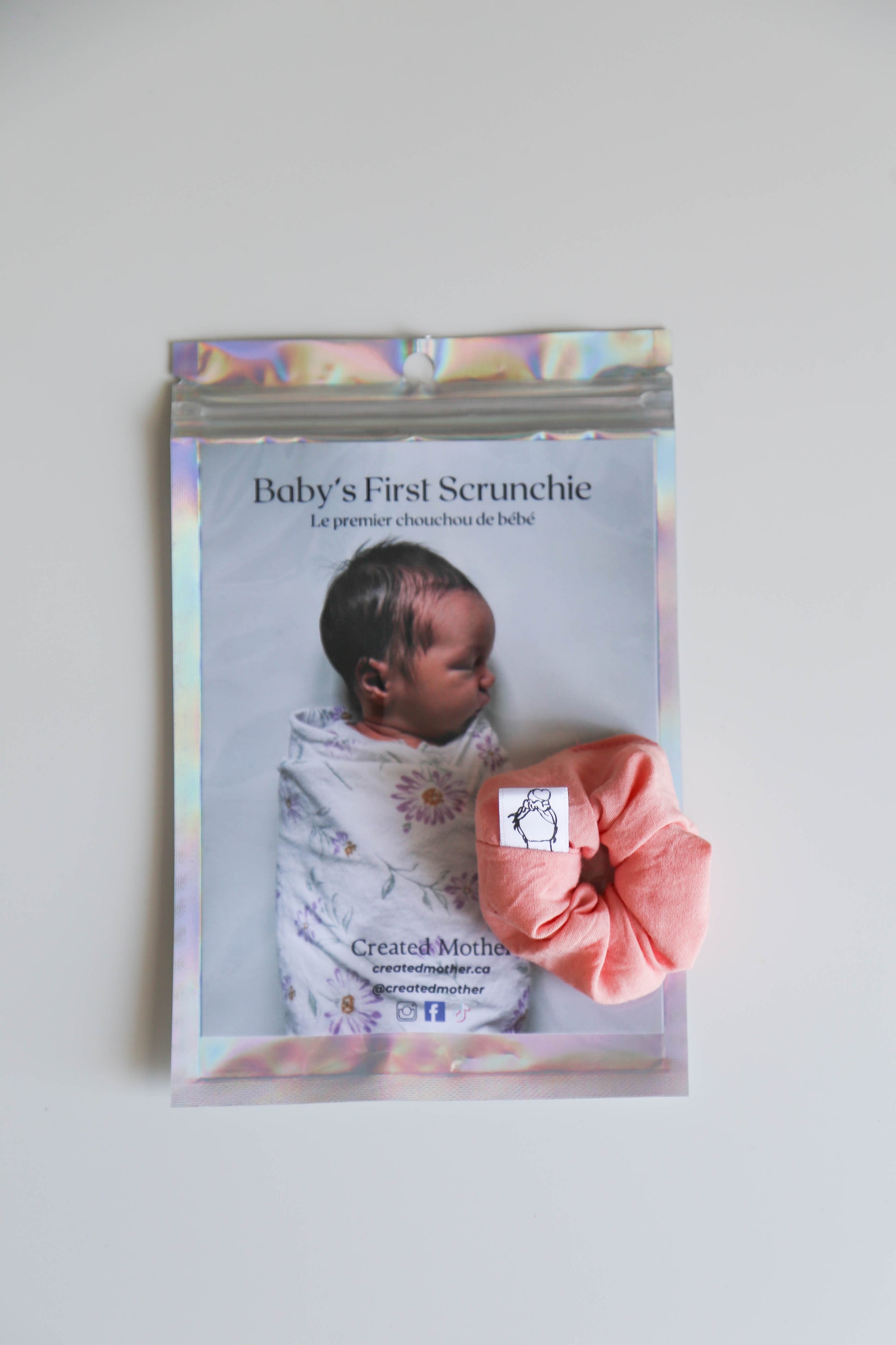 Designed for delicate hair, this micro scrunchie ensures a gentle, secure hold.
