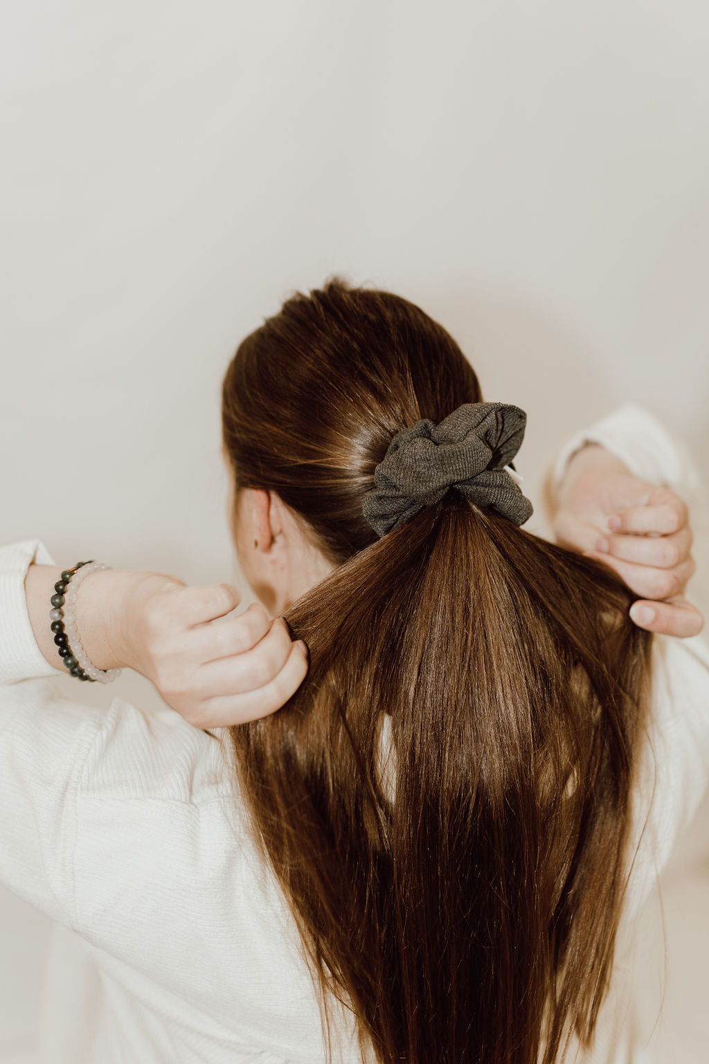 Large scrunchies for long full hair by created mother