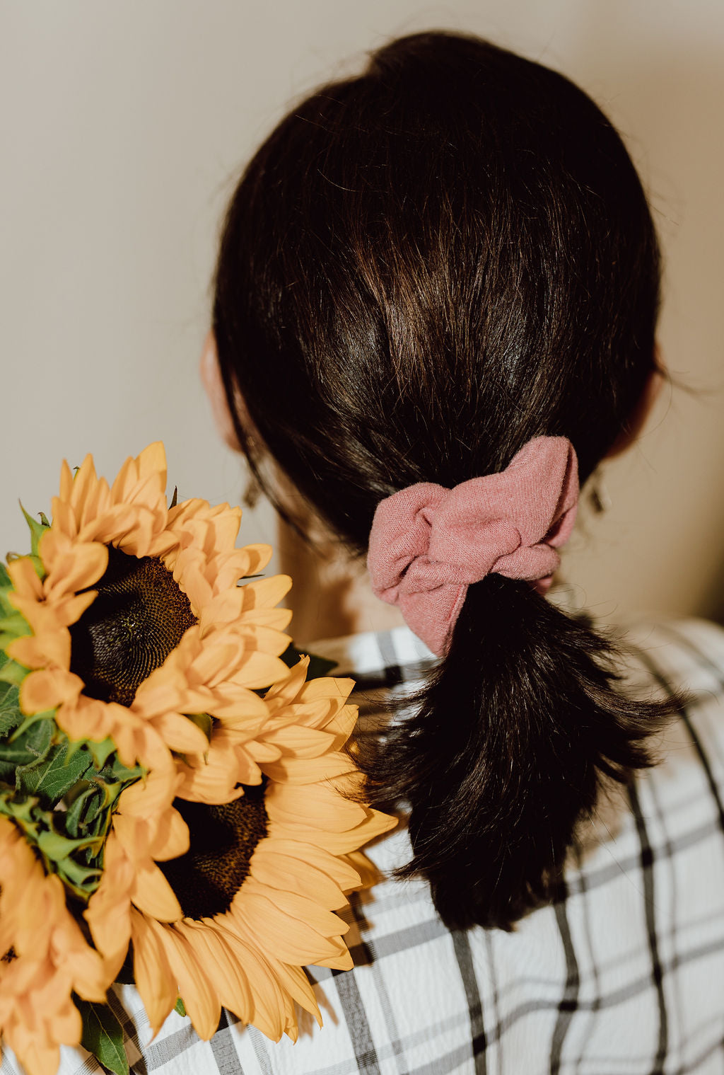 fall mini scrunchies for ponytails by created mother