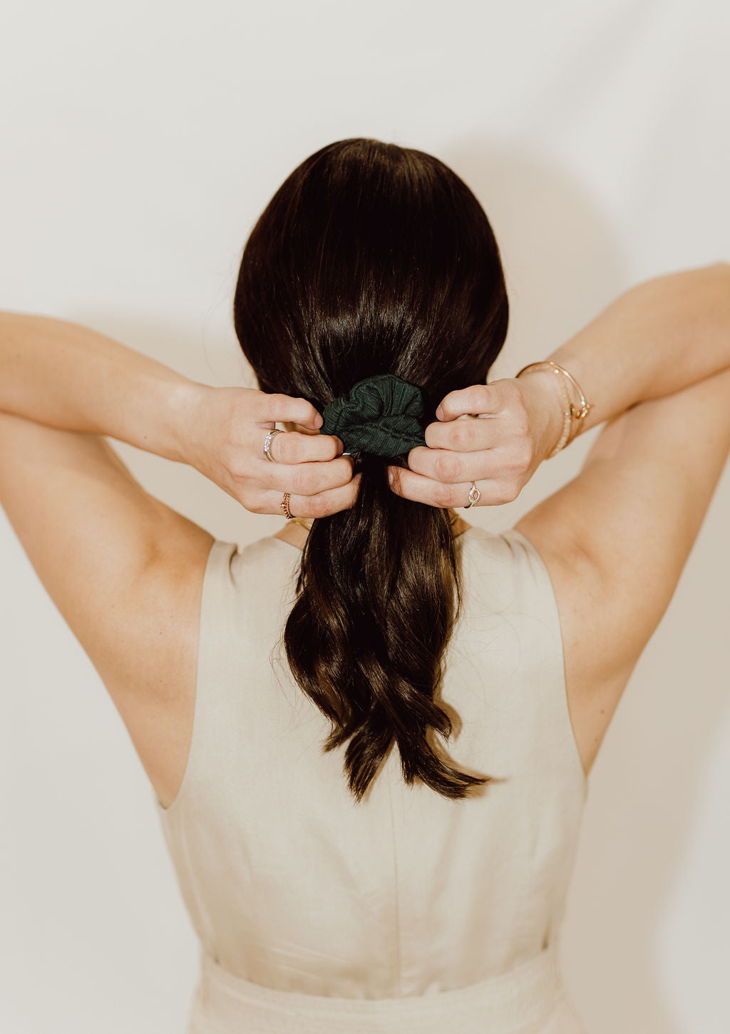 mini scrunchies for short or fine hair by created mother