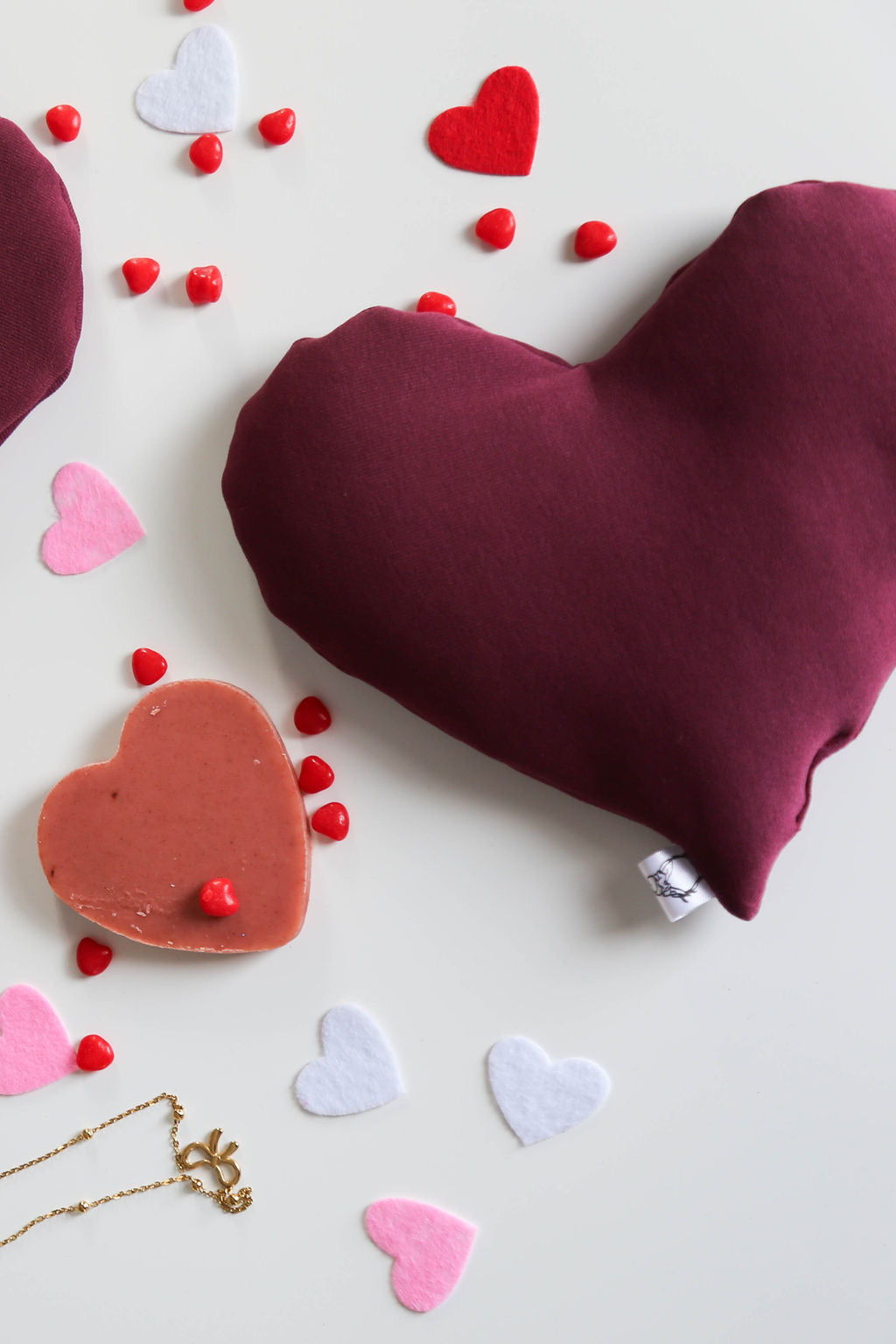 The Share the LOVE pack is a reusable heart-shaped hot/cold compress, perfect for holiday gifting.