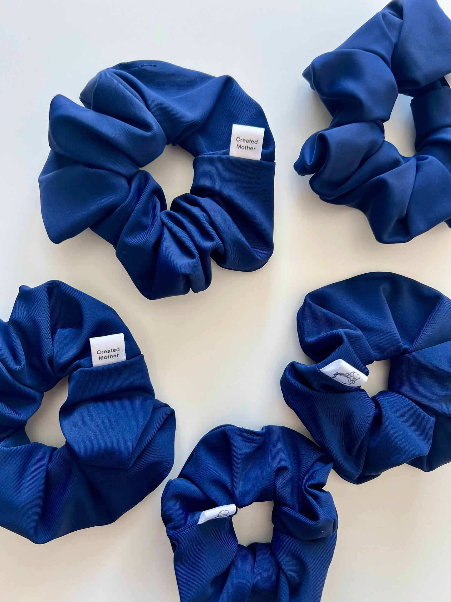 Navy SWIM Scrunchies