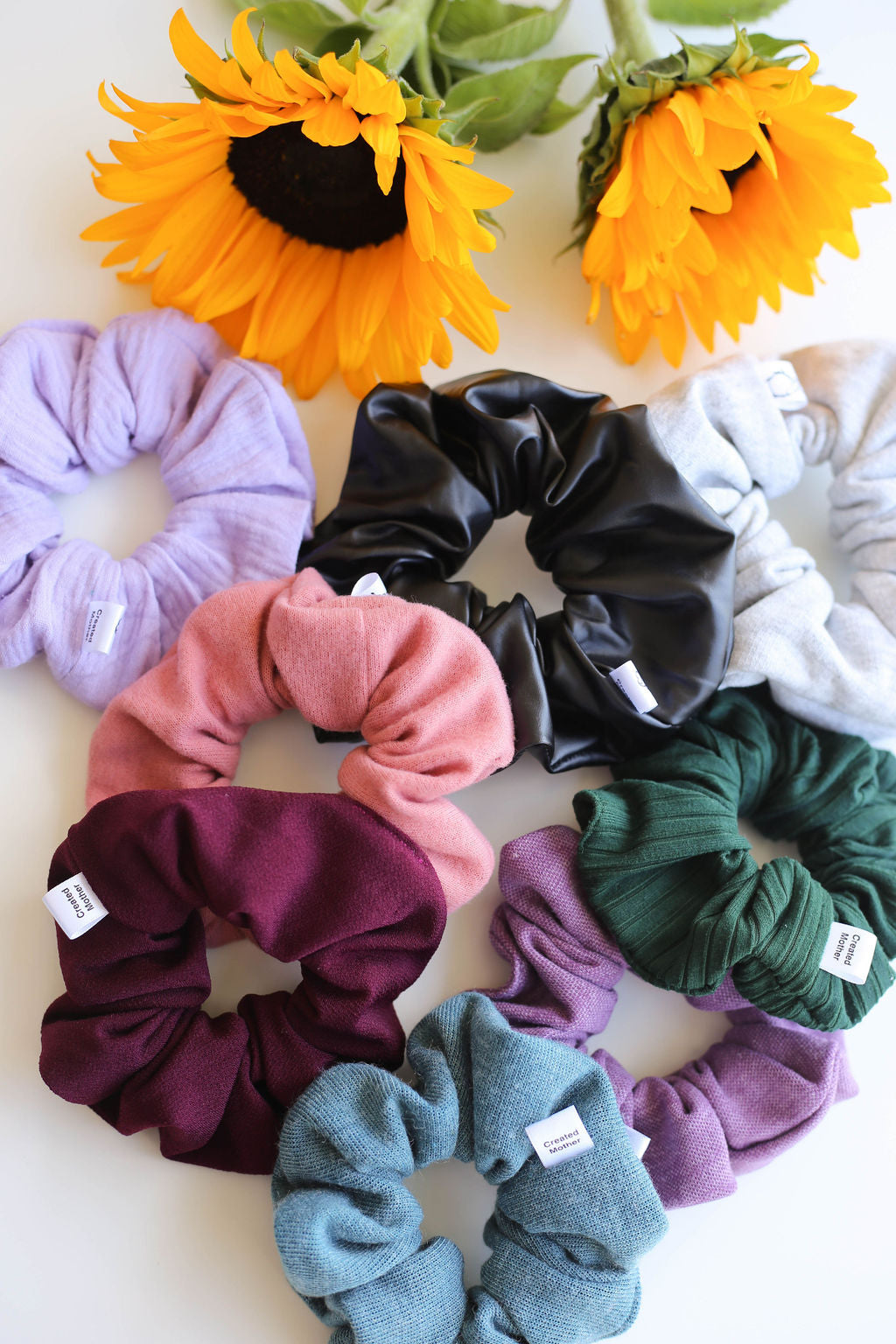 coziness fall scrunchie collection by created mother