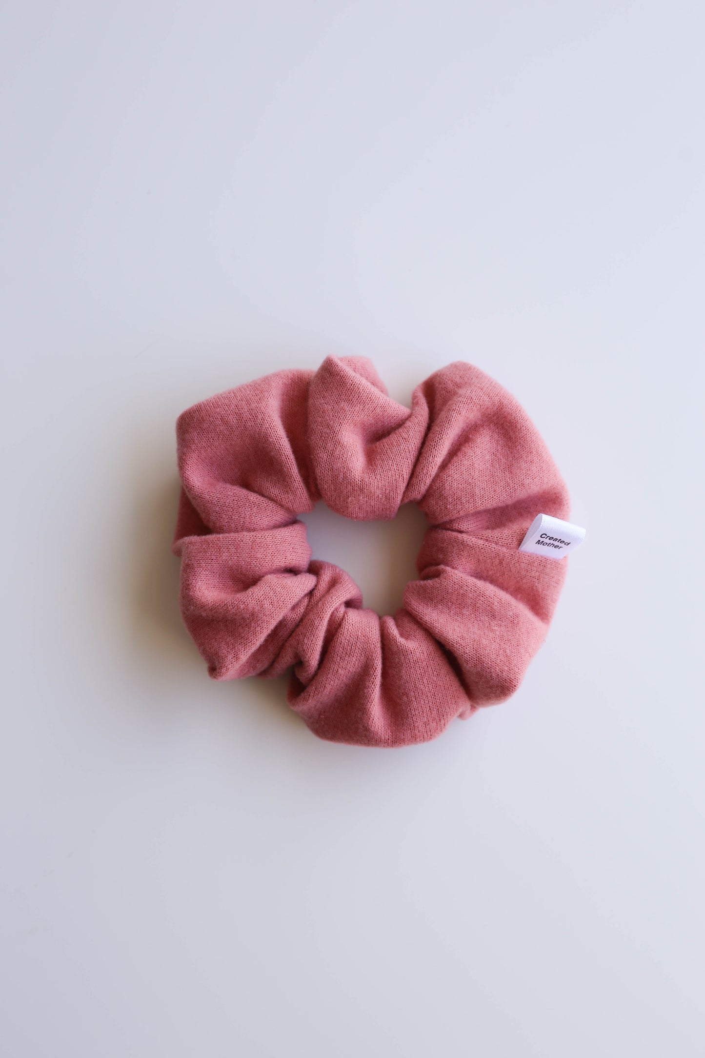 Coral Lounge Mini Scrunchie