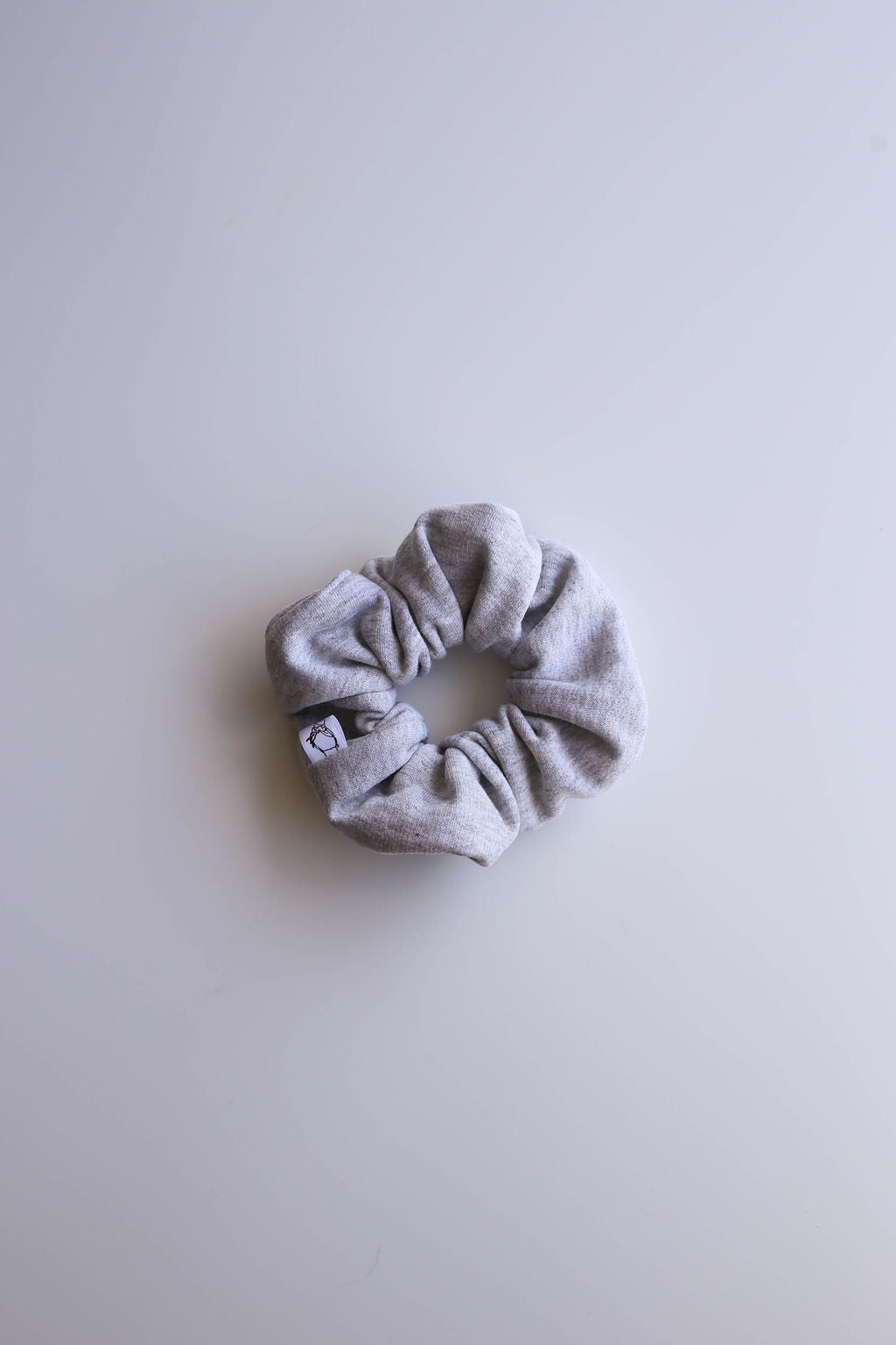 warm grey scrunchie by created mother