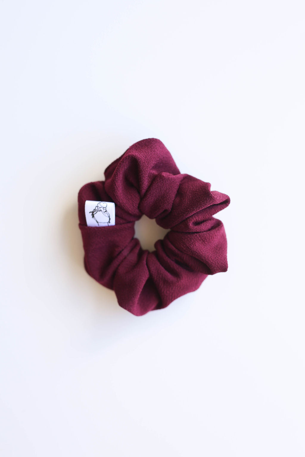 back to school neutral scrunchie