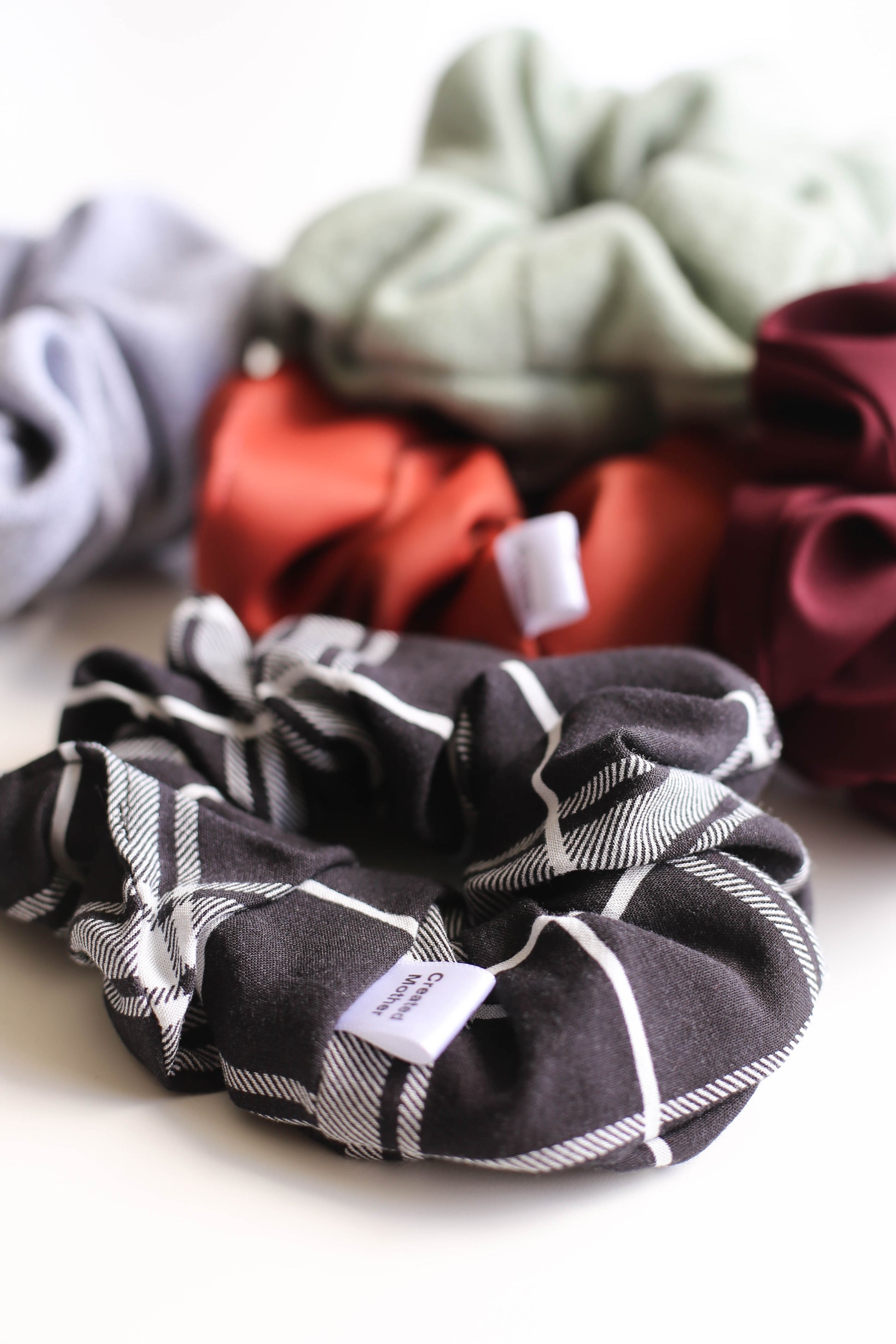 Warmth scrunchie collection for the holidays by created mother 