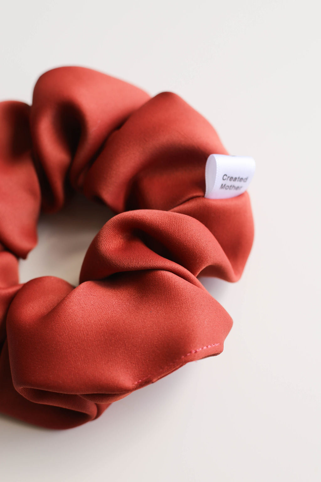 Rich rustic orange scrunchie for fall girlies by created mother 