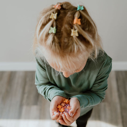 micro small hair claw clips for baby fine hair by created mother