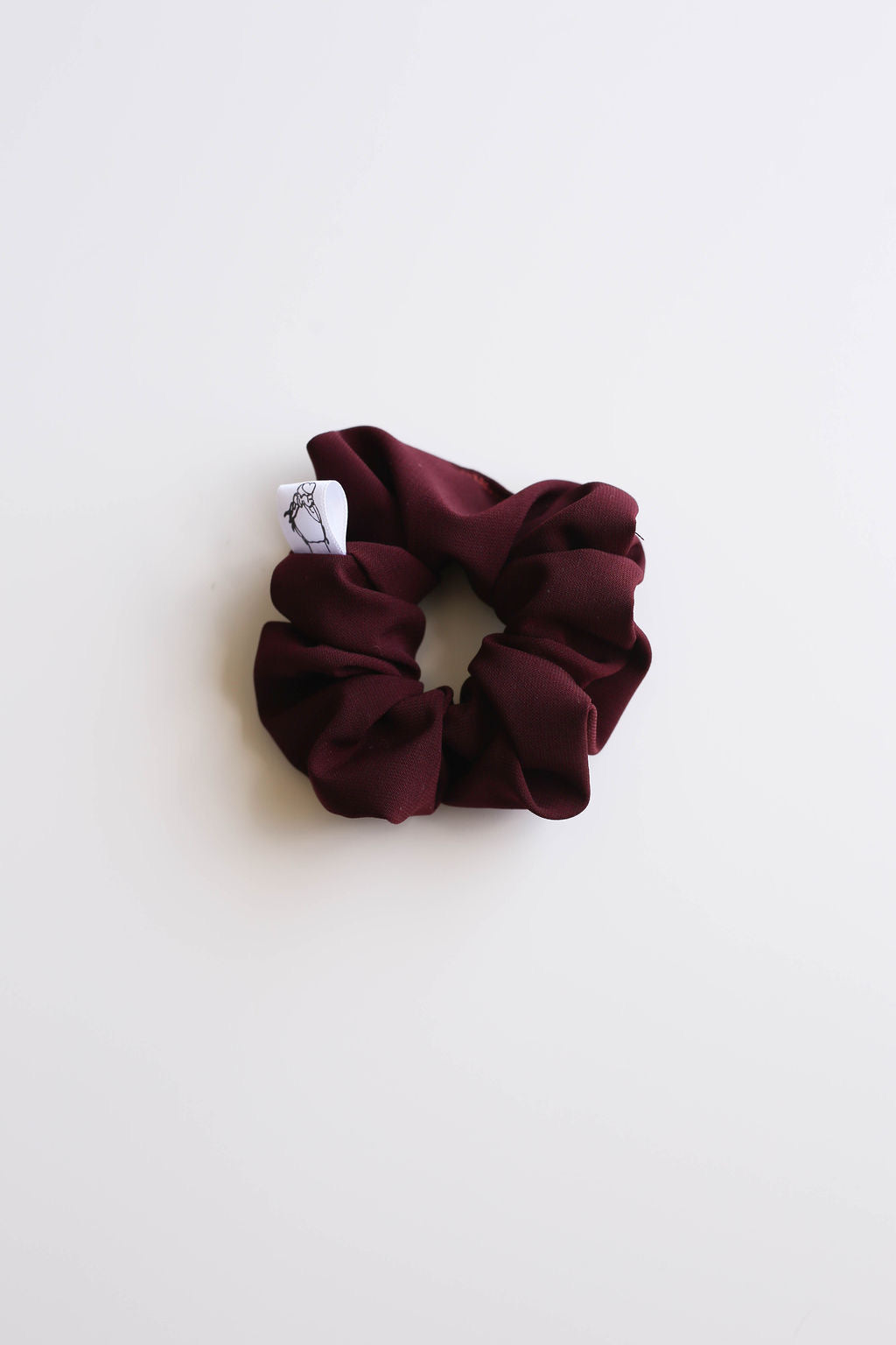 Lightweight deep maroon scrunchies by created mother