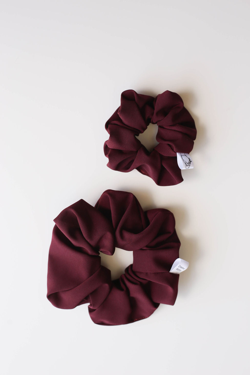 Mini and large scrunchies for all hair types