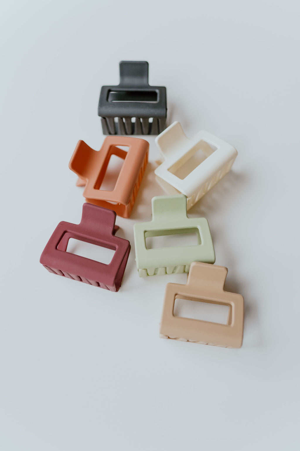 Small Square Hair Claw Clips