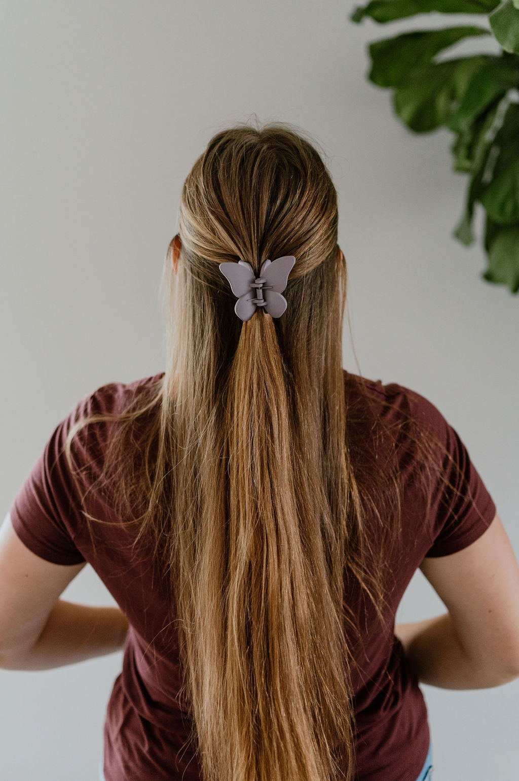 Butterfly Hair Claw Clips