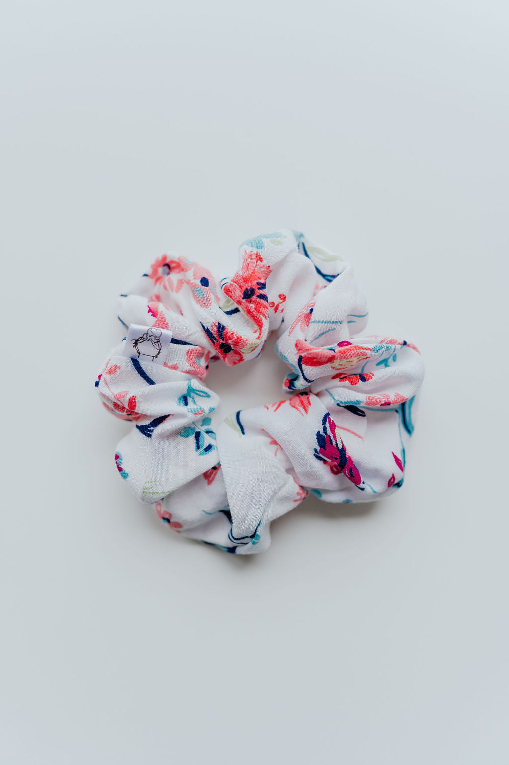 Spring Floral Scrunchies