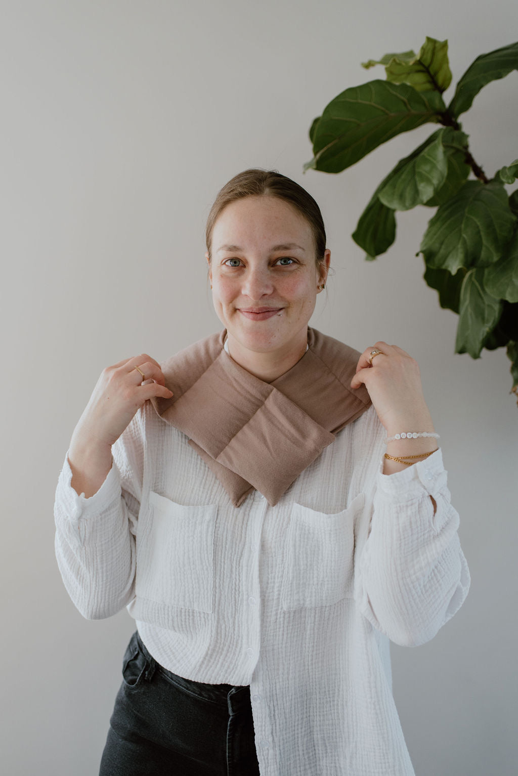 Therapeutic comfort pack for shoulder pain, stress relief, and relaxation