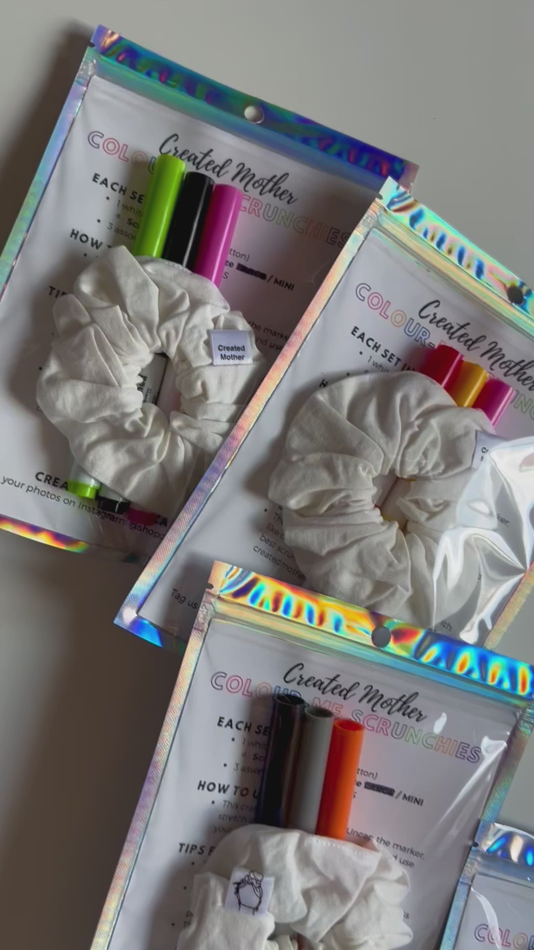 cooour me scrunchie sets by created mother