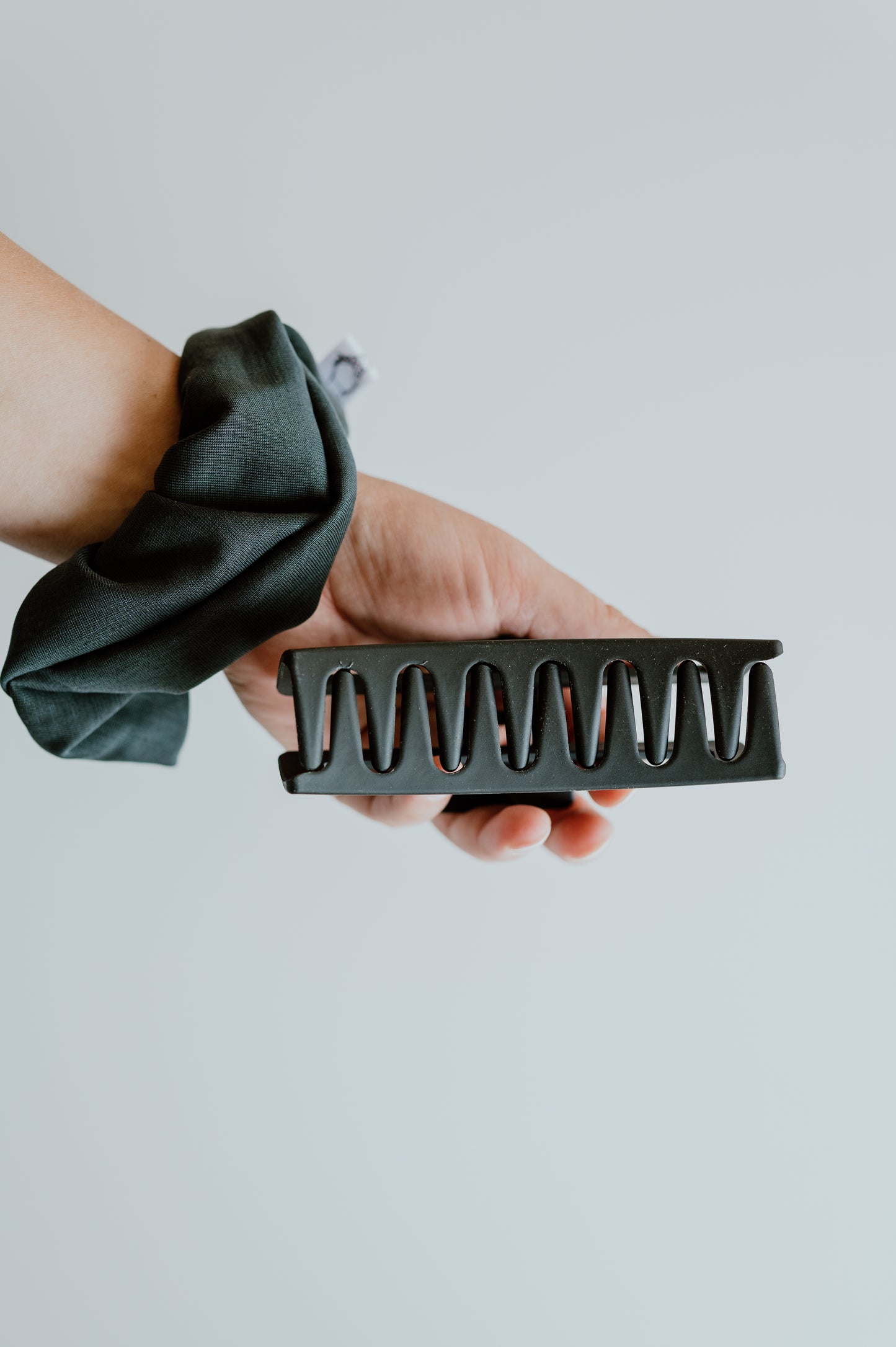 Charcoal Scrunchies