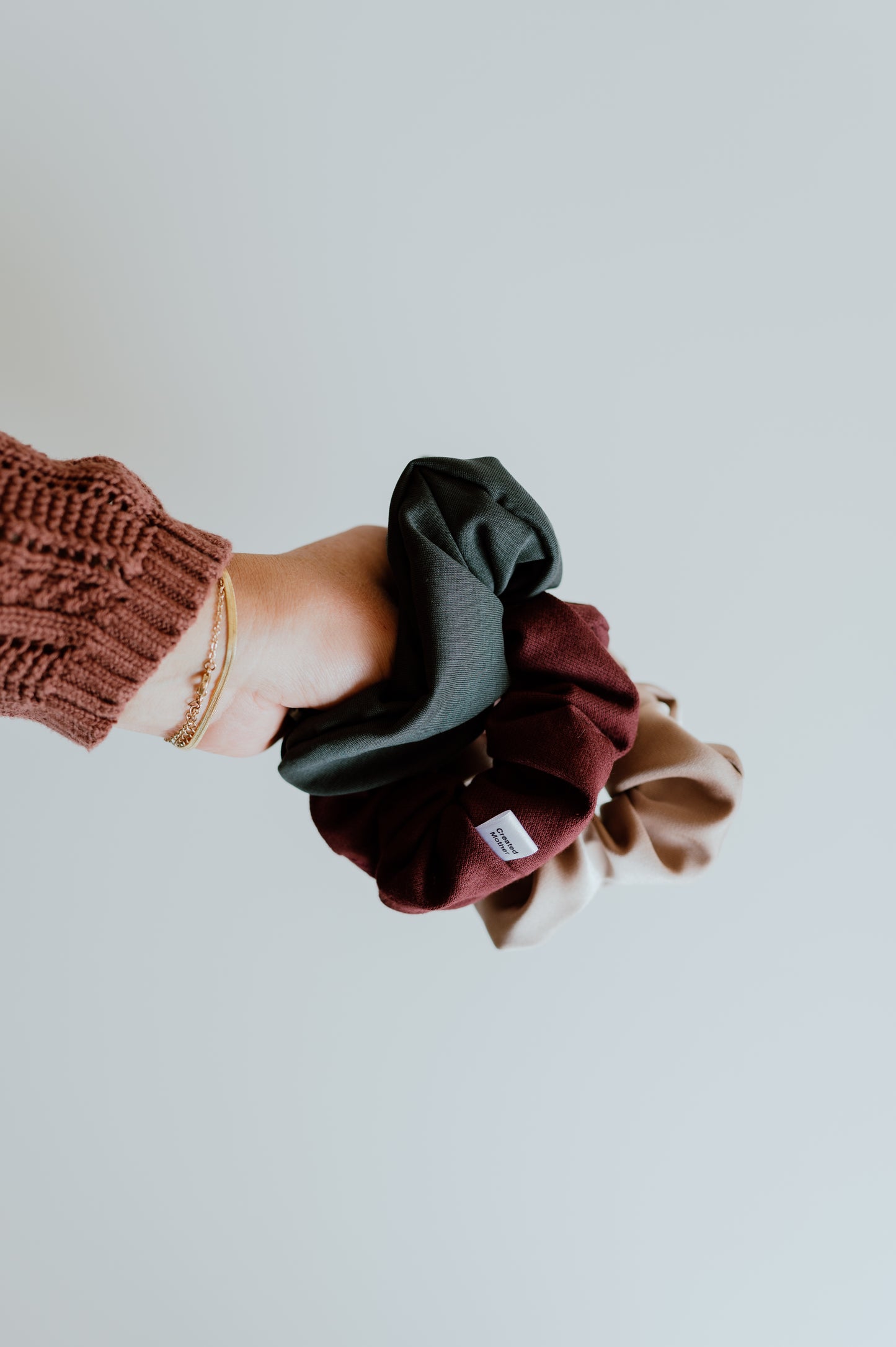 Charcoal Scrunchies