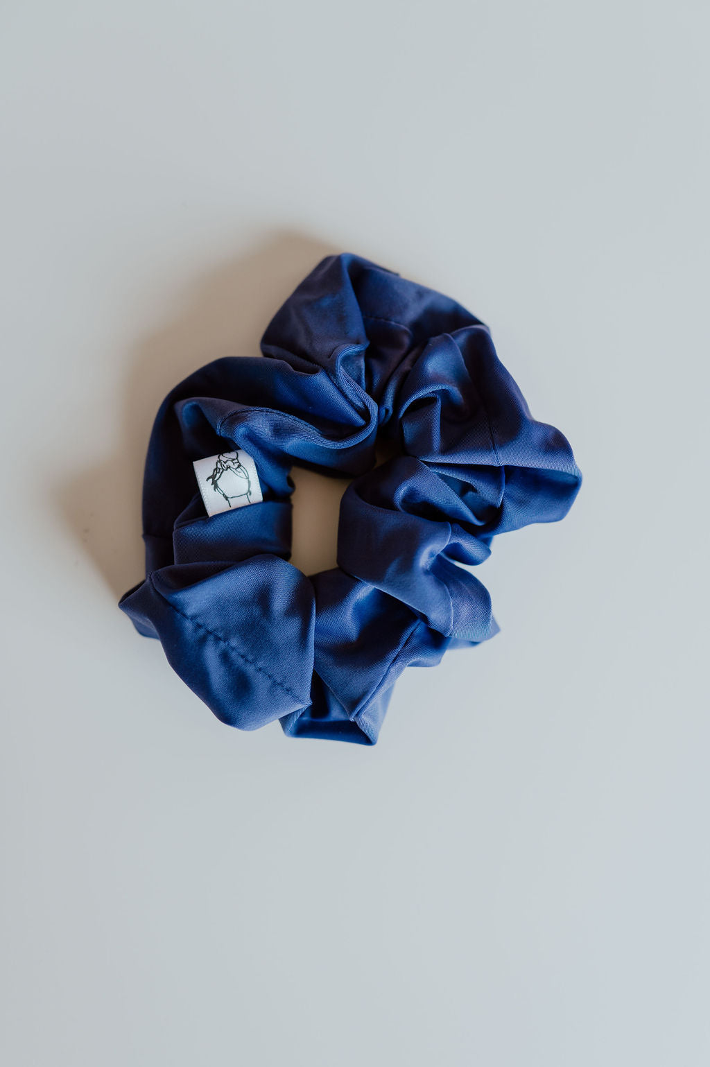 Classic indigo swim scrunchie ideal for hiking and swimming